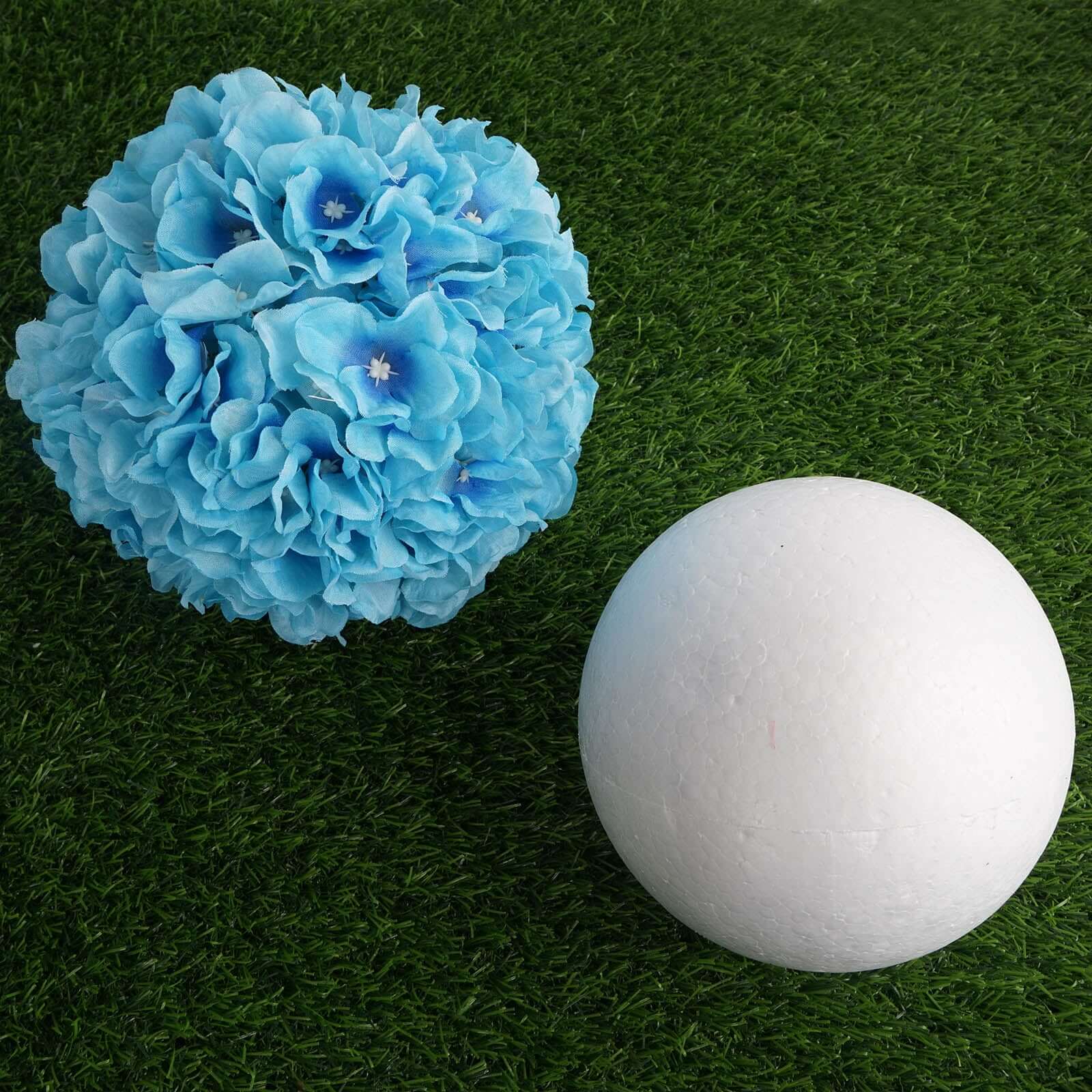 6 Pack White StyroFoam Foam Balls For Arts, Crafts and DIY 6" - Image 6