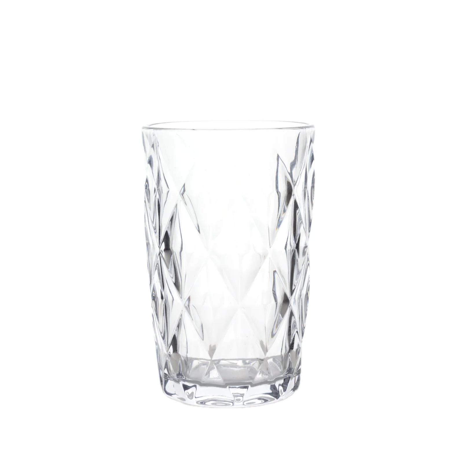 6-Pack Crystal Cut Whiskey Glasses 12oz Textured Design with Heavy Base Clear 5" - Highball Tumblers for Cocktails & Drinks - Image 8