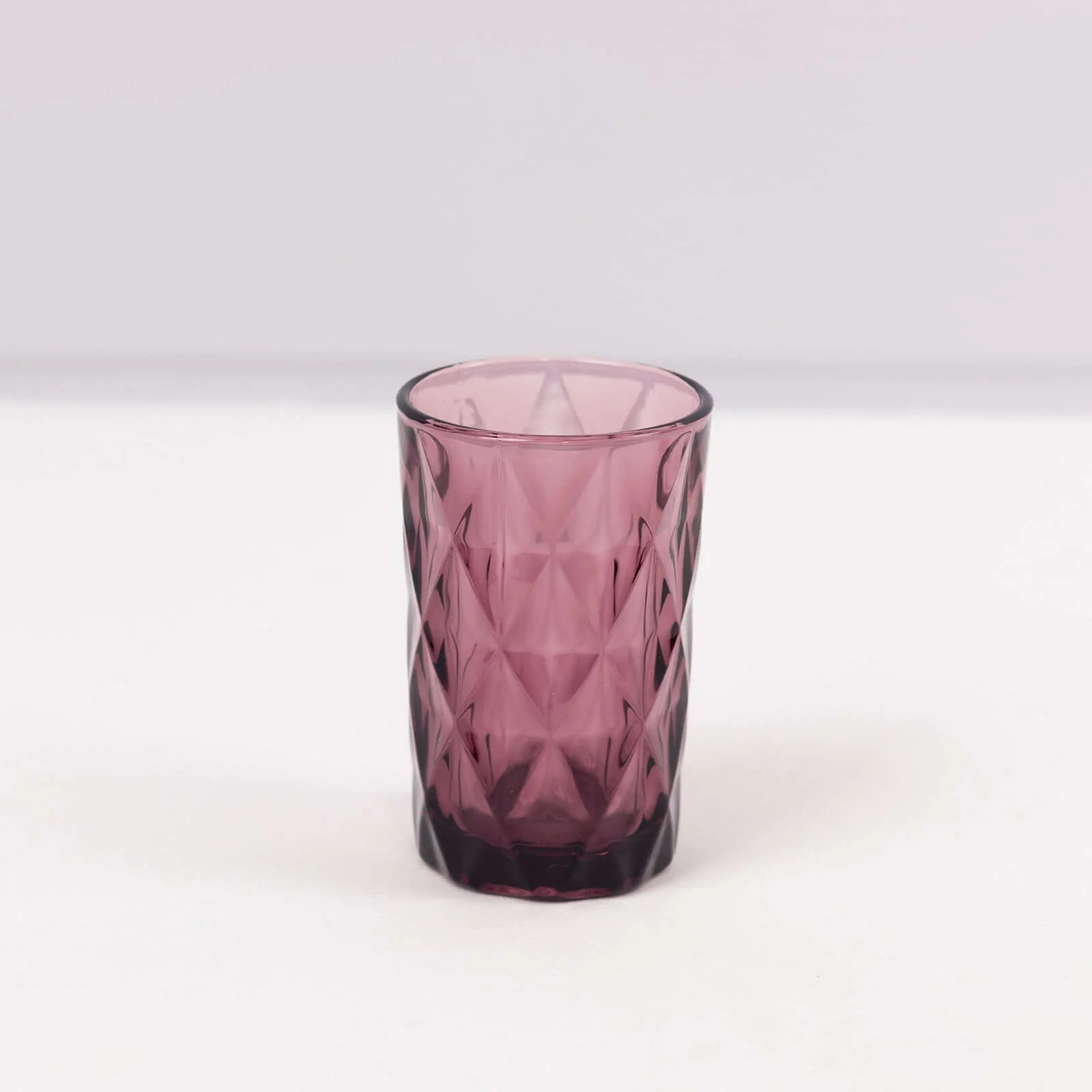 6-Pack Crystal Cut Whiskey Glasses 12oz Textured Design with Heavy Base Dusty Rose 5" - Highball Tumblers for Cocktails & Drinks - Image 13