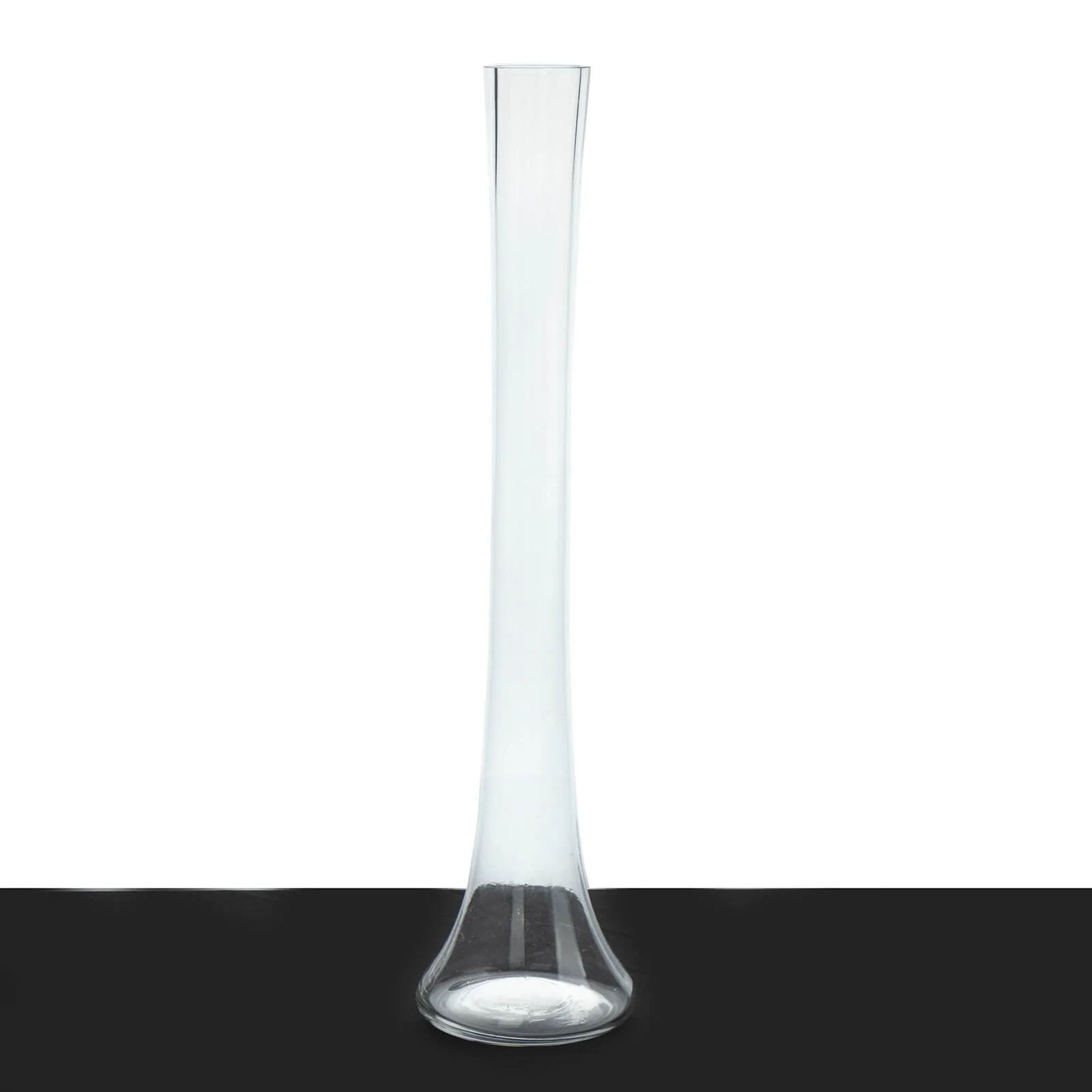 6-Pack Glass Eiffel Tower Vases 20" Clear with Round Base - Heavy Duty Skinny Flower Centerpieces - Image 7