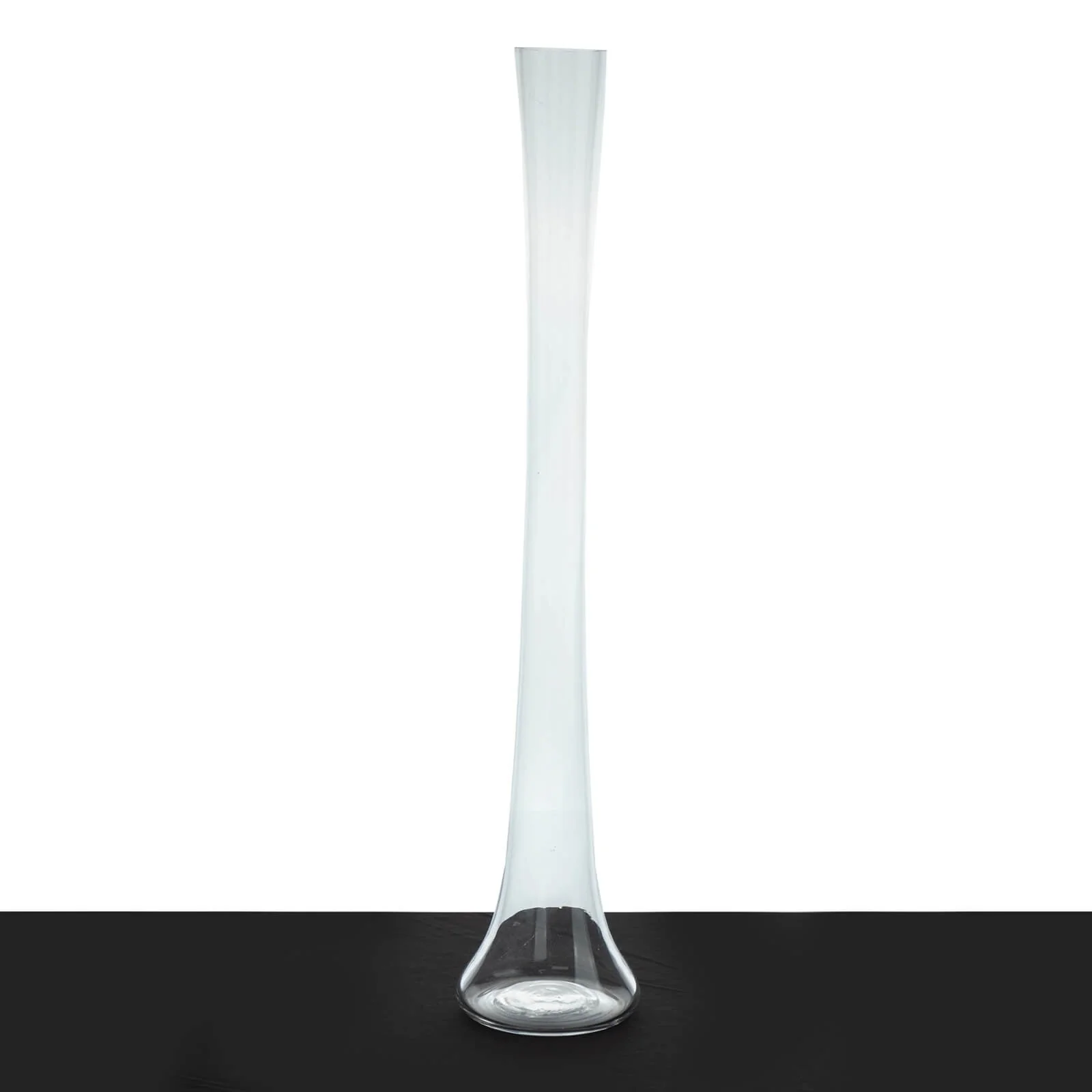 6-Pack Glass Eiffel Tower Vases 24" Clear with Round Base - Heavy Duty Skinny Flower Centerpieces - Image 7