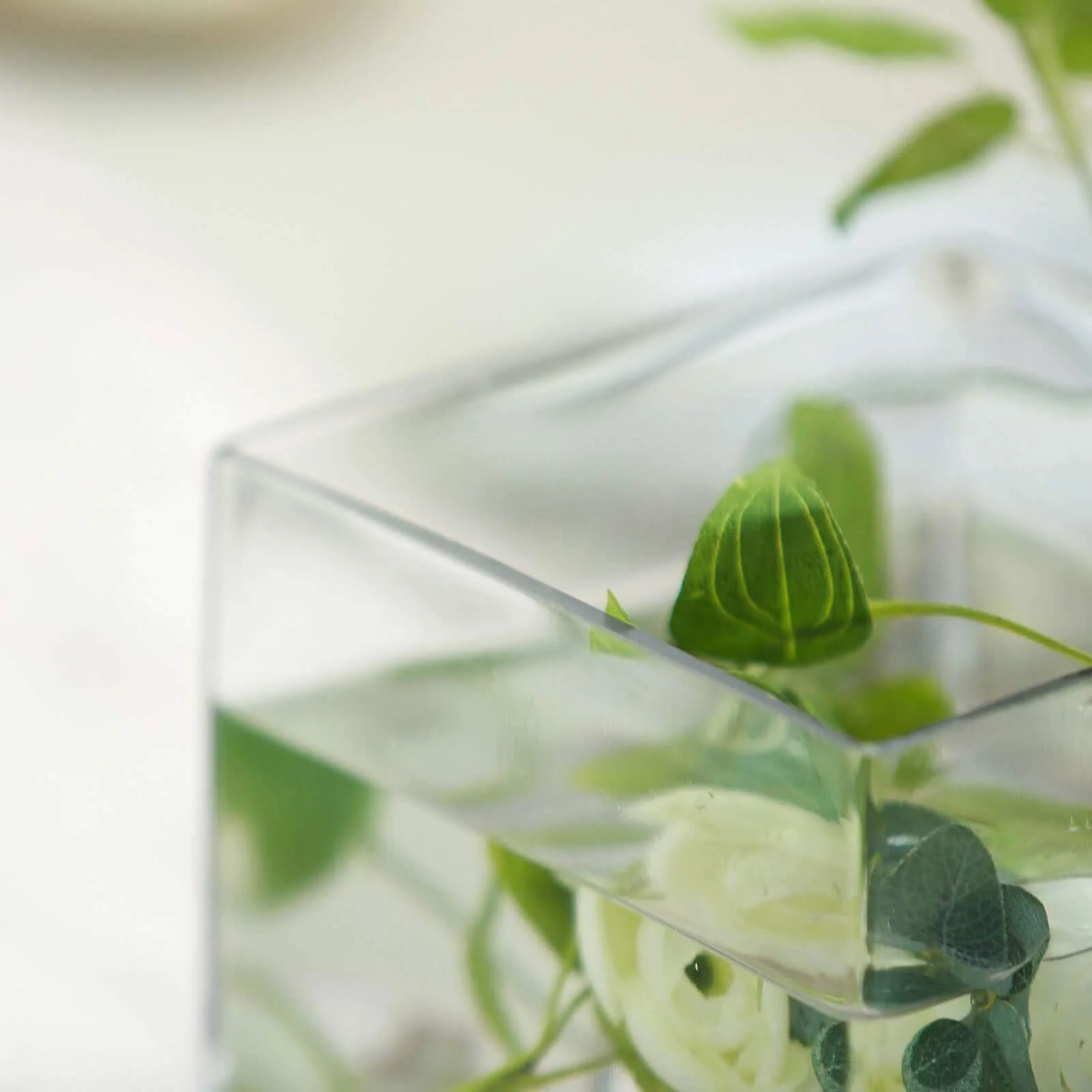 6-Pack Glass Flower Vases Heavy Duty 6" Clear - Durable Table Centerpieces for Events - Image 12