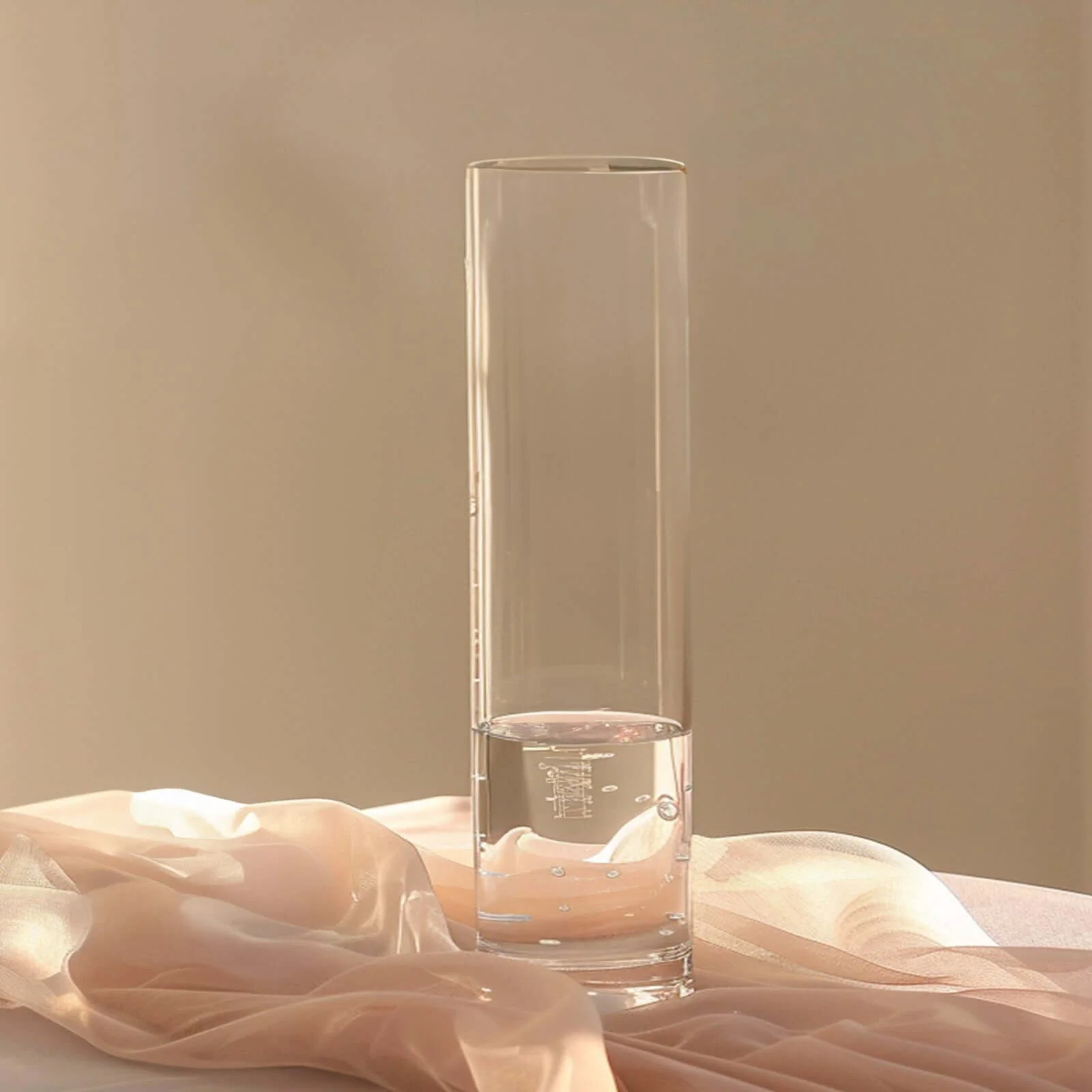 6-Pack Glass Flower Vases Heavy Duty Cylinder Design 20" Clear - Durable Centerpieces for Events - Image 7