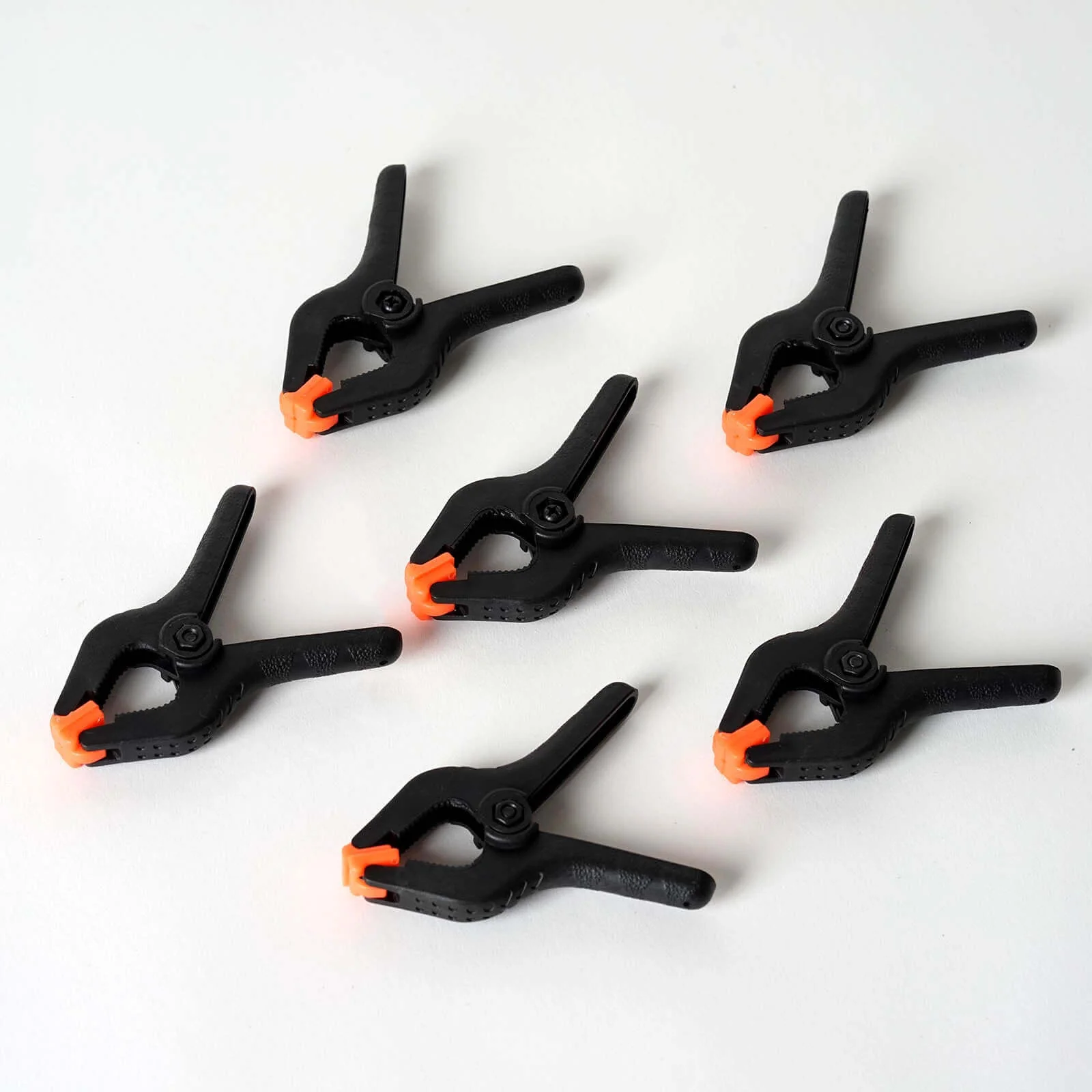 6 Pack Heavy Duty Spring Clamps, Photo Booth Backdrop Drape Curtain Clips 4" - Image 7