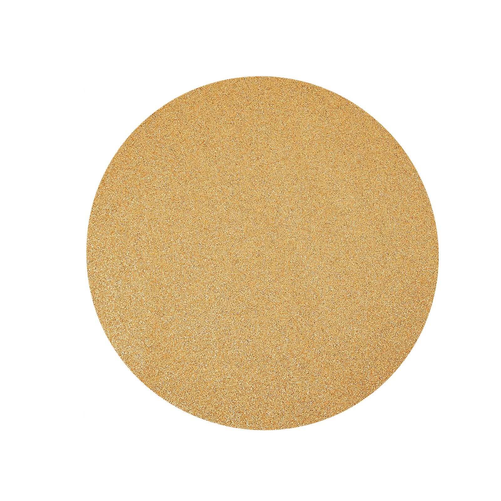 6-Pack Placemats 13" Round Glitter Design Champagne Sparkle - Non-Slip Decorative Table Mats - Image 8