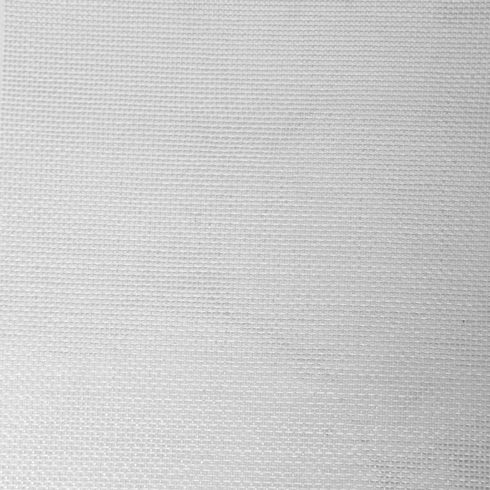 White Polyester Burlap Fabric Roll 6"x10 Yards - Image 2