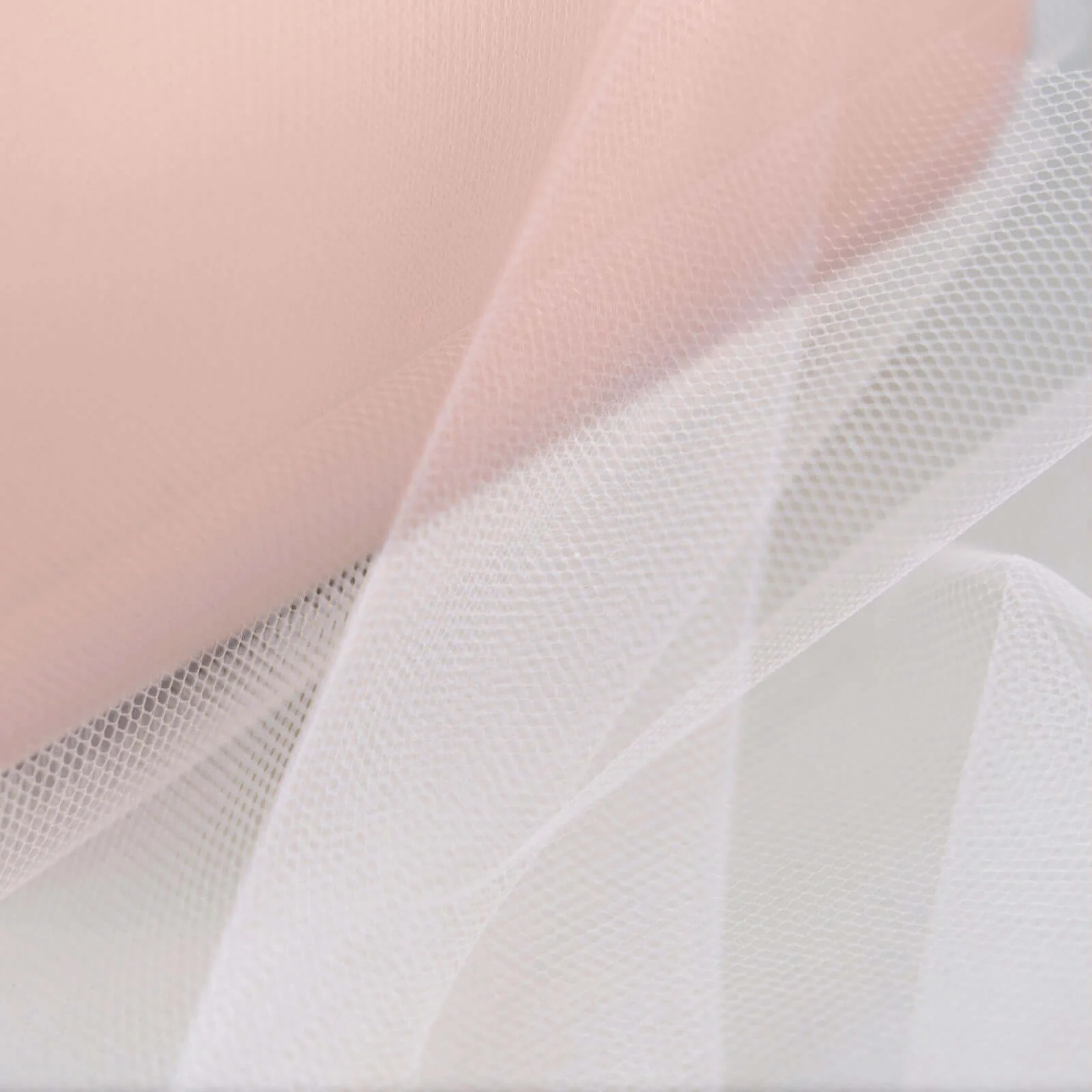 Blush Tulle Fabric Bolt, Sheer Fabric Spool Roll For Crafts 6"x100 Yards - Image 13