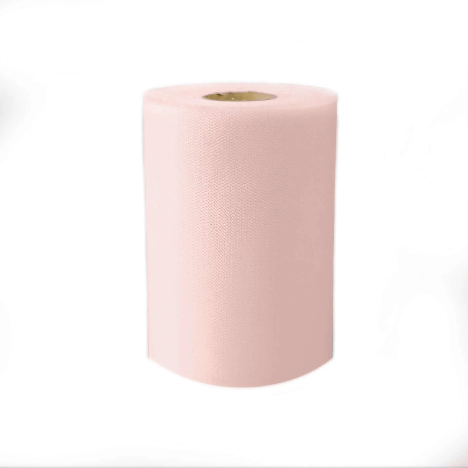 Blush Tulle Fabric Bolt, Sheer Fabric Spool Roll For Crafts 6"x100 Yards - Image 6