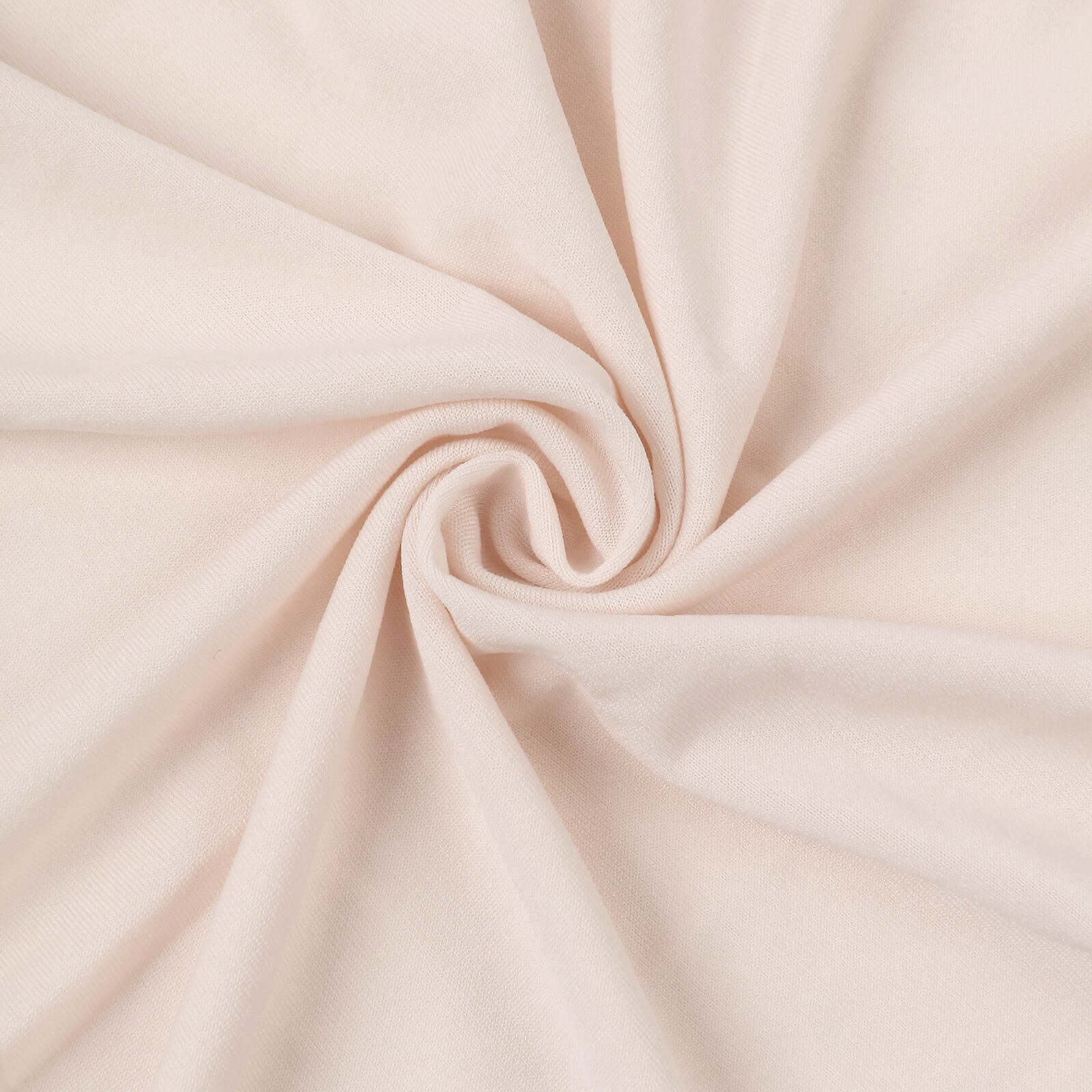 Matte Blush Round Spandex Fit Wedding Backdrop Stand Cover 7.5ft - Image 8