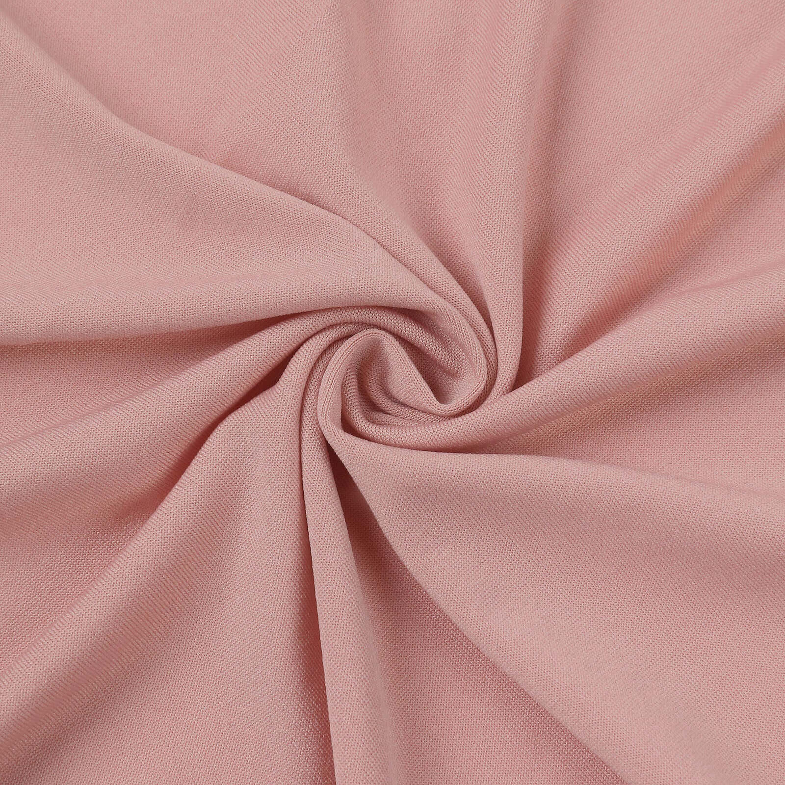 Matte Dusty Rose Round Spandex Fit Wedding Backdrop Stand Cover 7.5ft - Image 7
