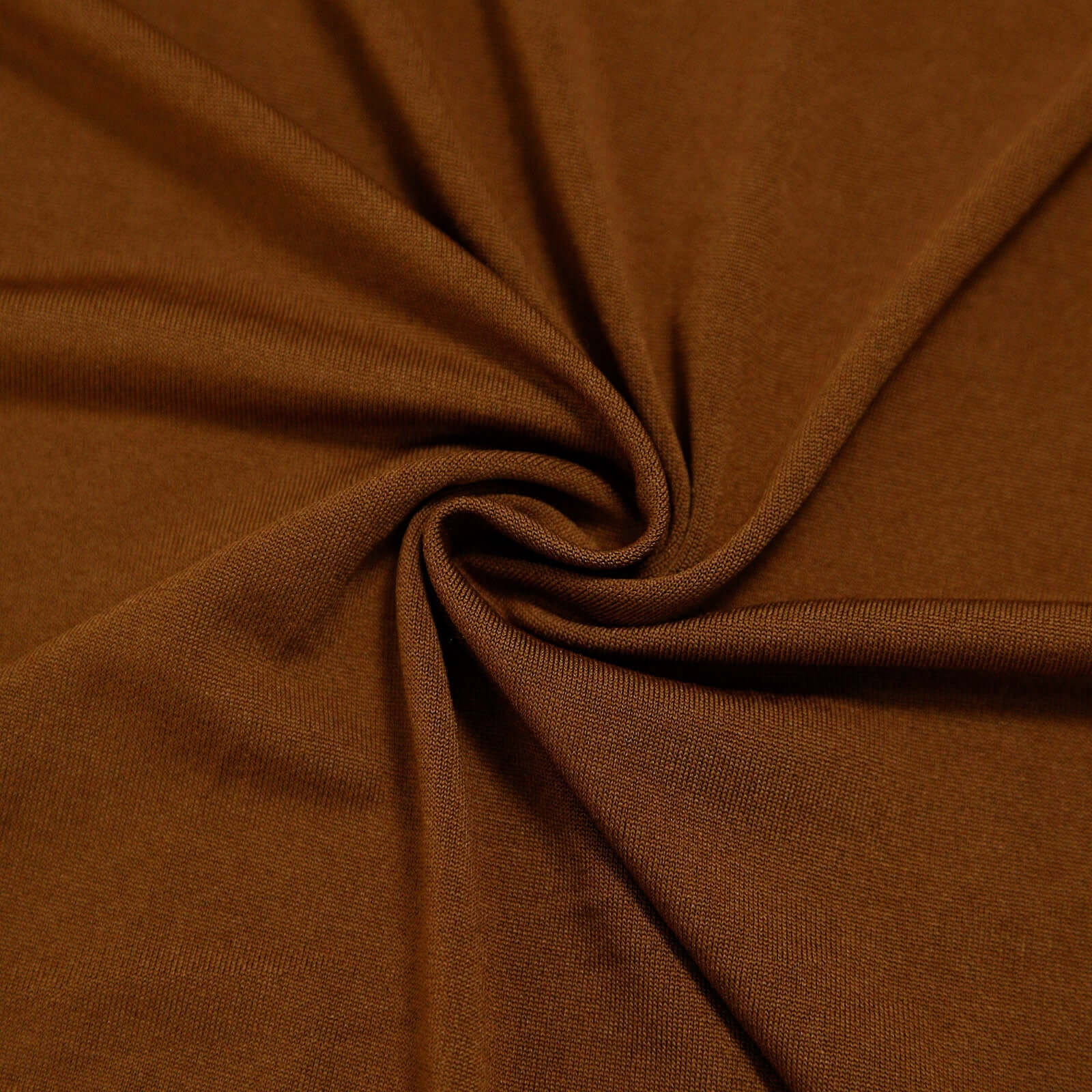 Cinnamon Brown Spandex Fitted Wedding Arch Cover For Round Top Chiara Backdrop Stand 7ft - Image 8