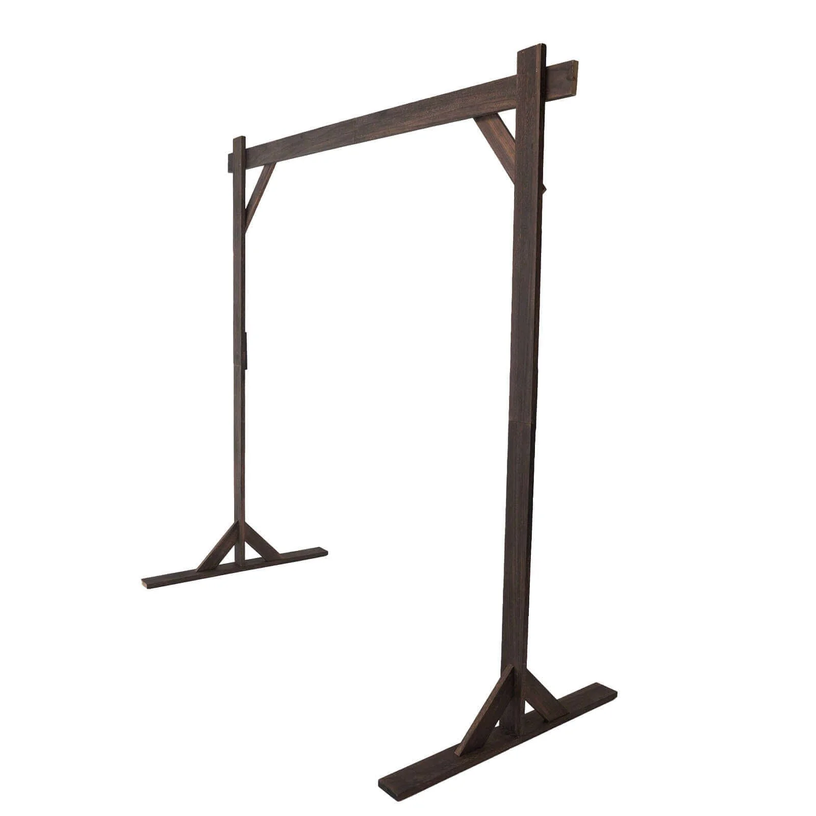 Heavy Duty Wooden Square Frame Wedding Ceremony Backdrop Stand 7ft - Image 6