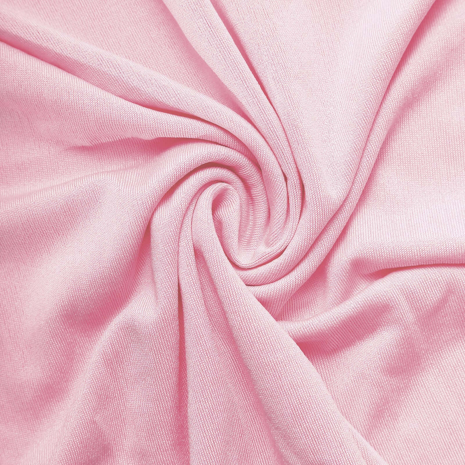 Pink Spandex Fitted Open Arch Backdrop Cover, Double-Sided U-Shaped Wedding Arch Slipcover 8ft - Image 8