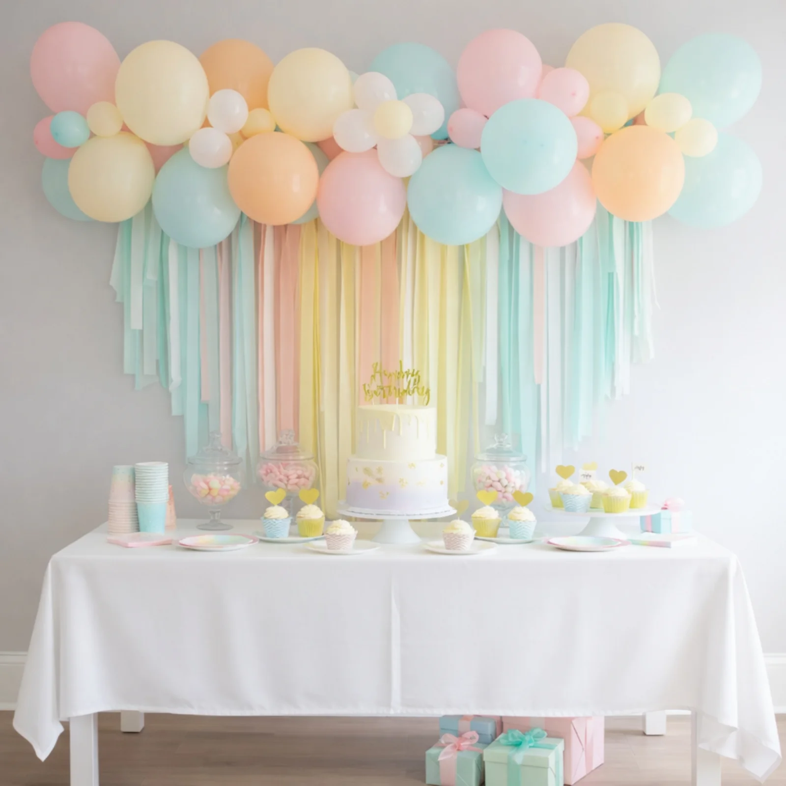 Balloon Arch Kit – Clear Balloon Tape Strips & Glue Dot Rolls for Party Decorations – 10 Rolls Each, 160ft Tape, 1000 Dots - Image 6