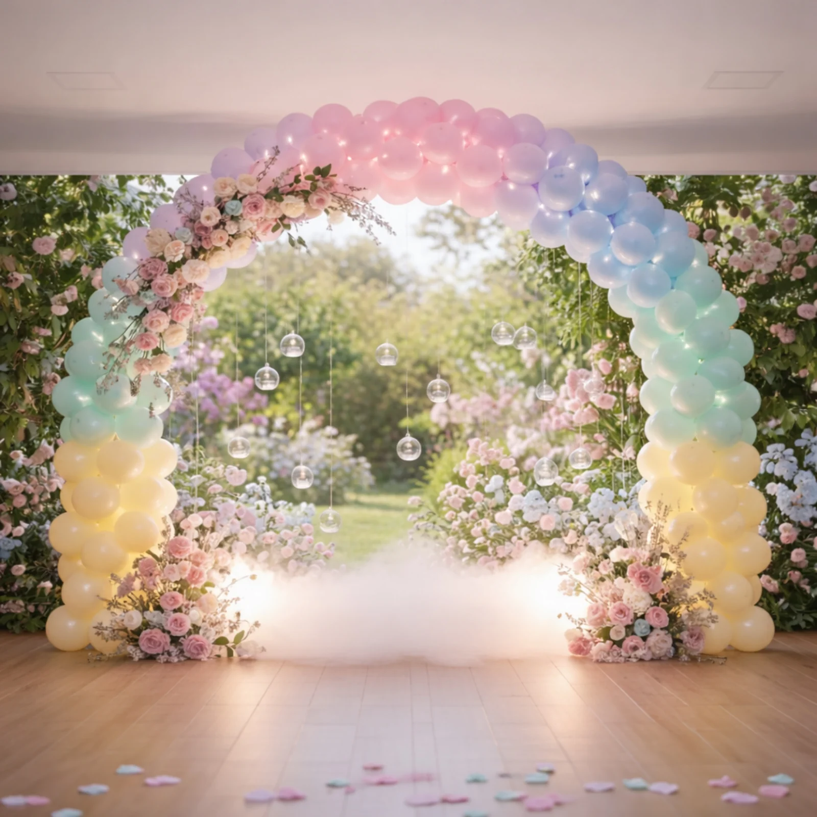 100 Pcs Clear Flower Balloon Clip Connectors – Plastic Balloon Clips for Arch, Garland & Party Decorations - Image 7