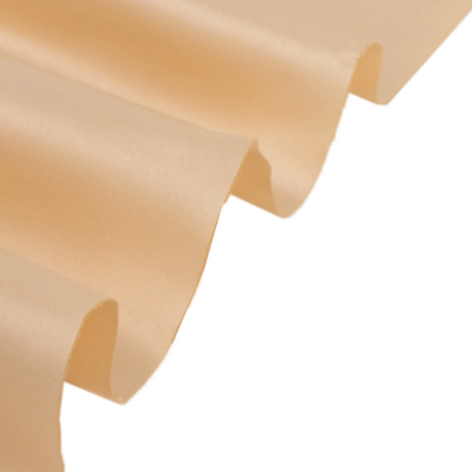 Beige Lamour Satin Fabric Bolt, Heavy Matte Satin Fabric By The Yard - 54"x10 Yards - Image 4