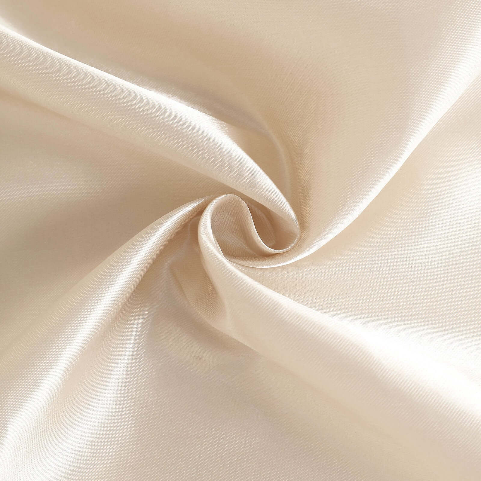 Beige Satin Backdrop Drape Curtain, Photo Booth Event Divider Panel - 8ftx10ft - Image 8