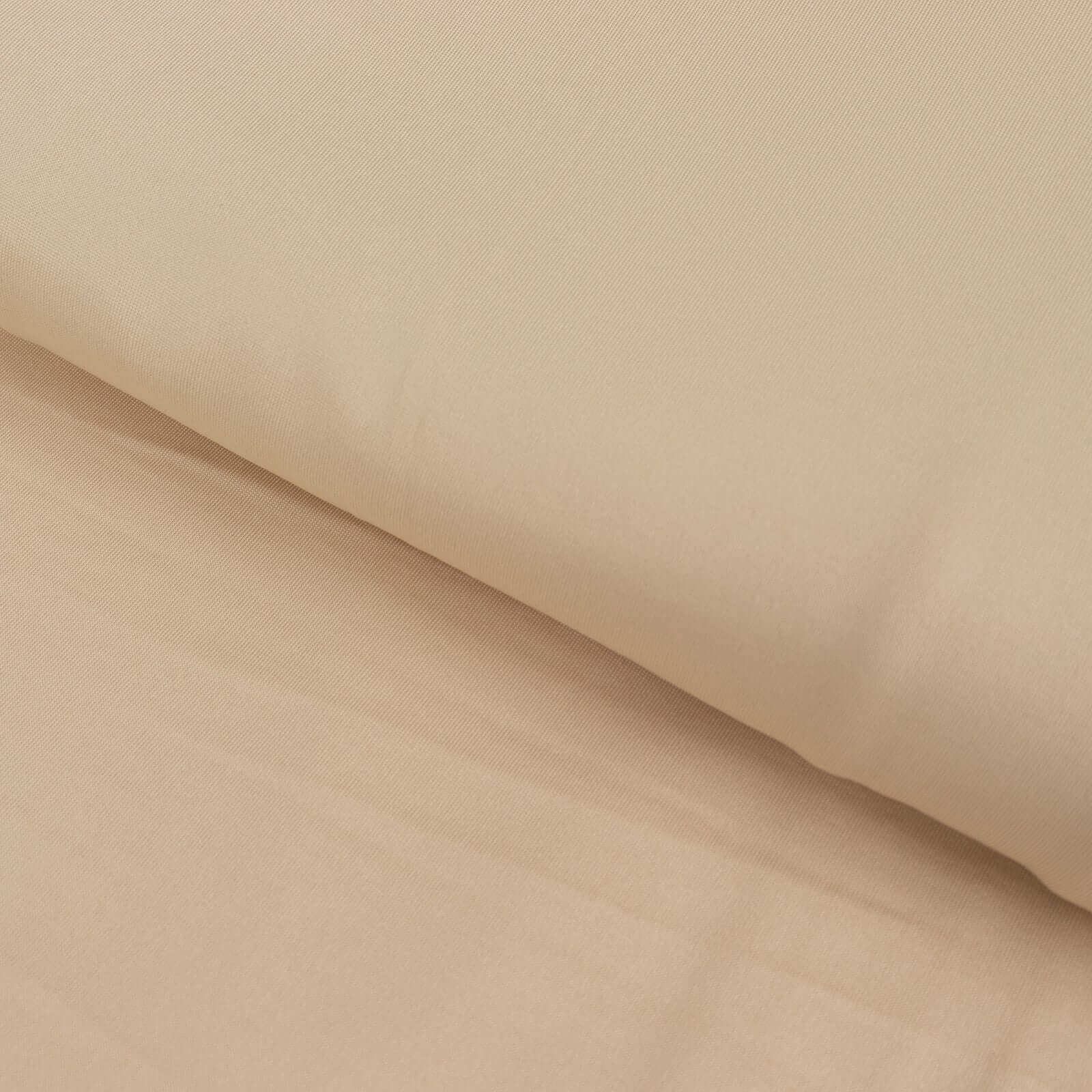 Beige Spandex 4-Way Stretch Fabric Bolt, DIY Craft Fabric Roll - 60"x10 Yards - Image 3