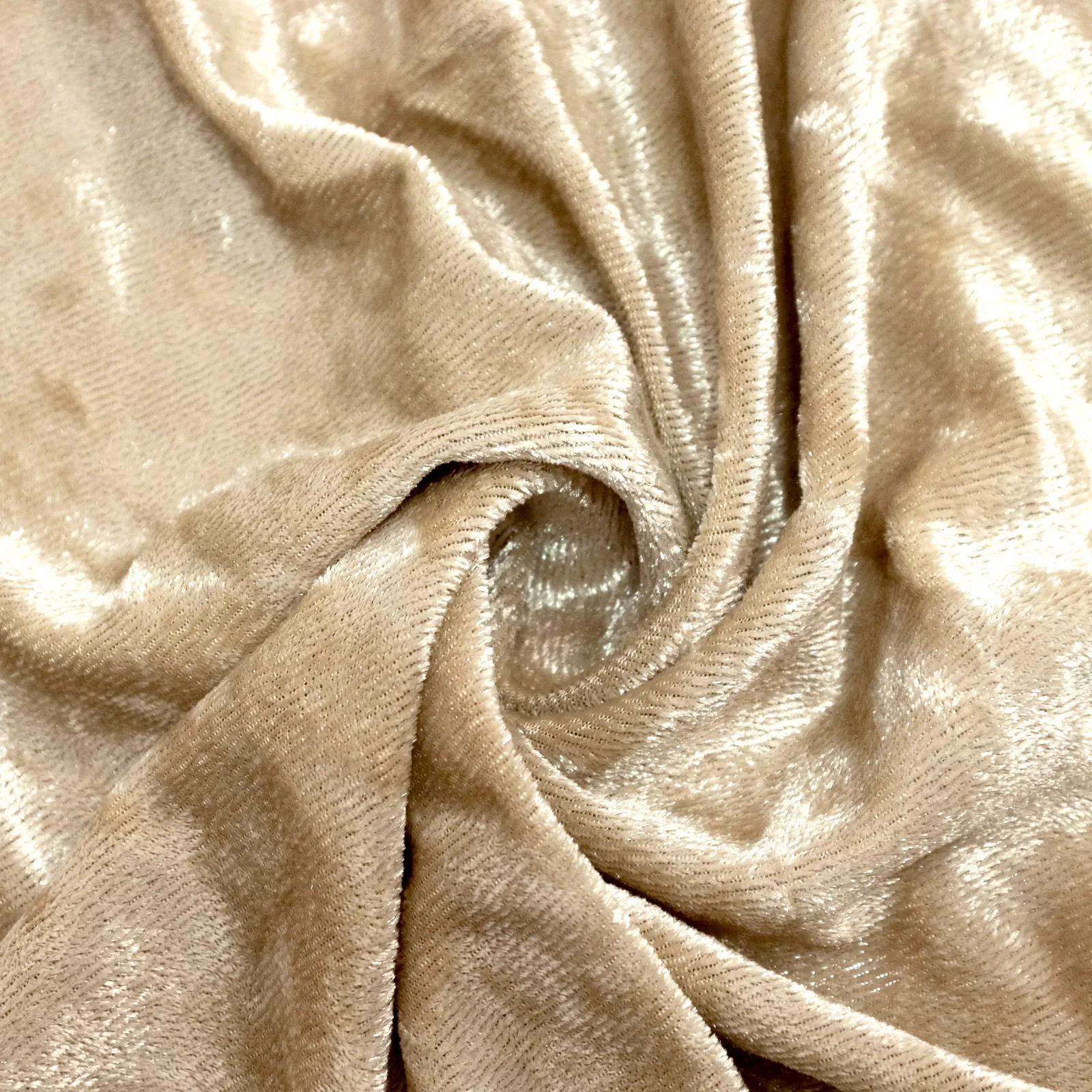 Crushed Velvet Backdrop Curtain – Beige 8ft x 8ft Event Drape with Rod Pocket, Privacy Panel for Photo Booths & Events - Image 7