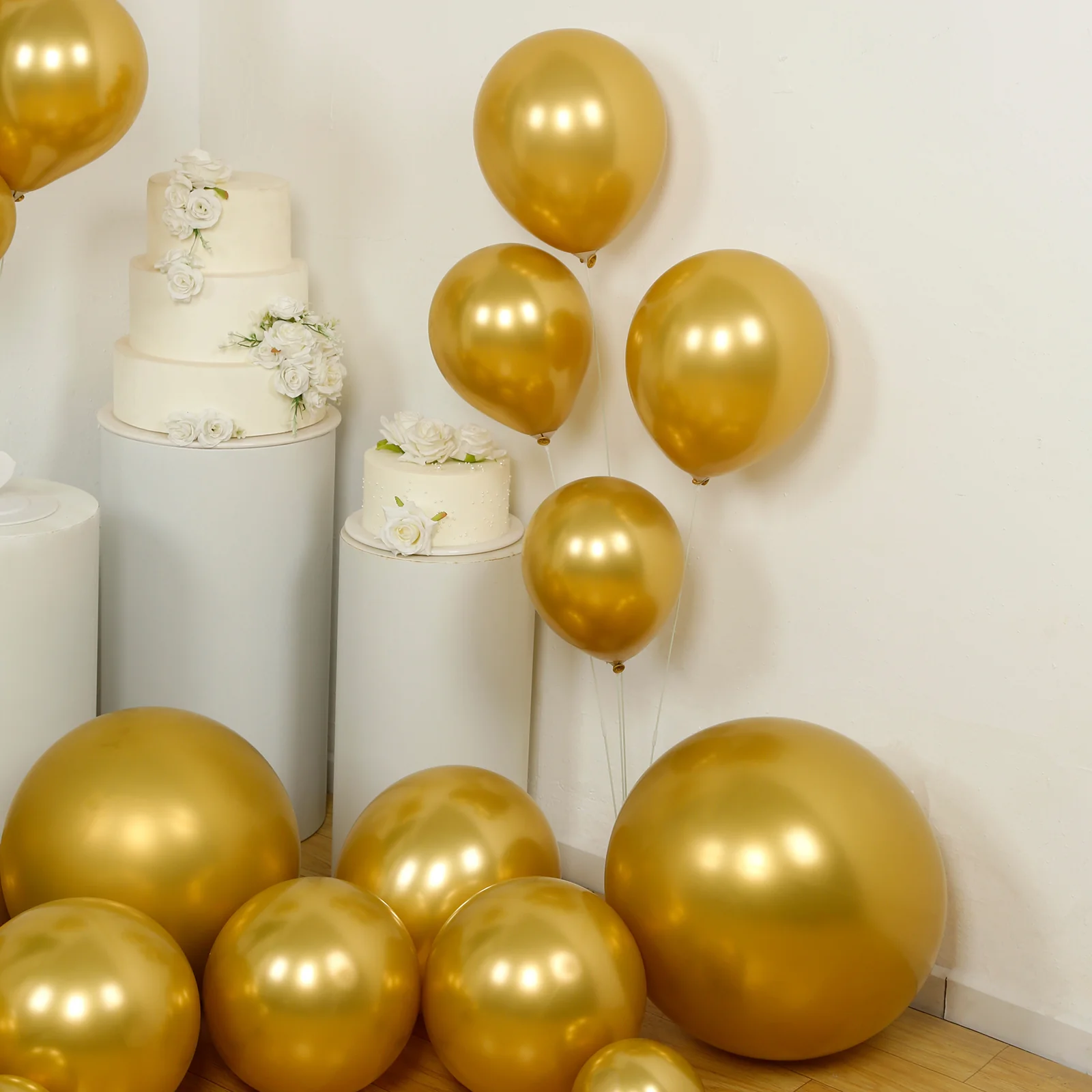 Biodegradable Balloon Arch Kit – Set of 110 Gold Latex Garland, Extra Strong & Eco-Friendly - Image 2