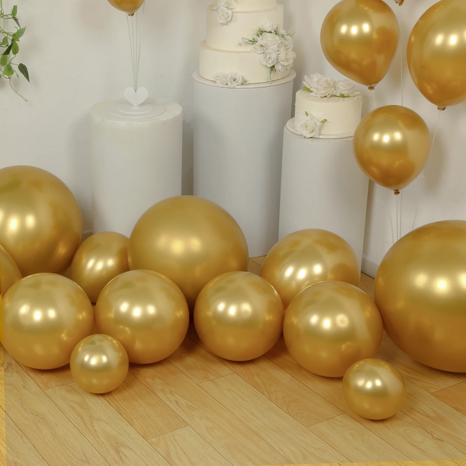 Biodegradable Balloon Arch Kit – Set of 110 Gold Latex Garland, Extra Strong & Eco-Friendly - Image 6