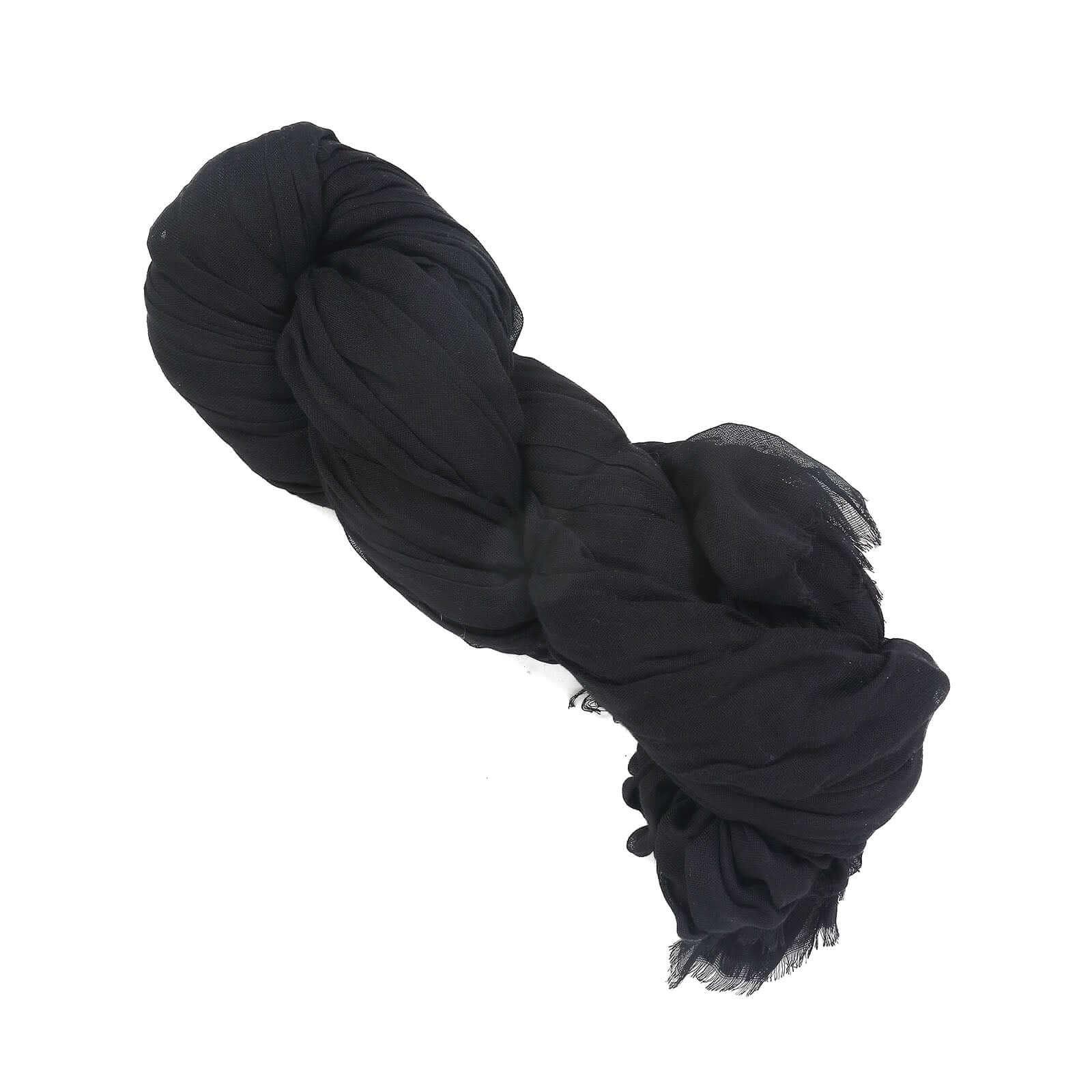 Black Gauze Cheesecloth Draping Fabric Wedding Arch Decorations, Window Scarf Valance Drapes, Boho Arbor Long Curtain Panel 20ft - Image 6