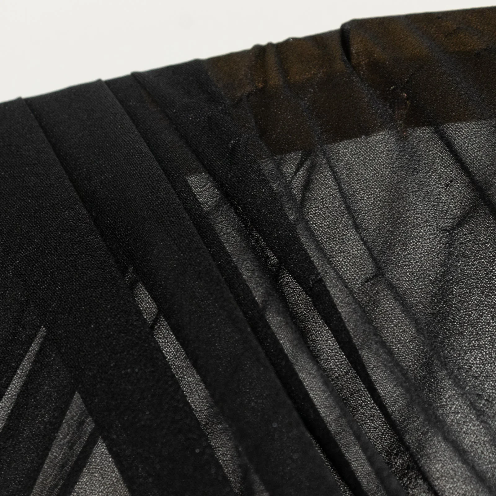 Sheer Wedding Arch Drape – 5ftx14ft Black Sheer Curtain Backdrop, Ceiling Drapery Panel - Image 2