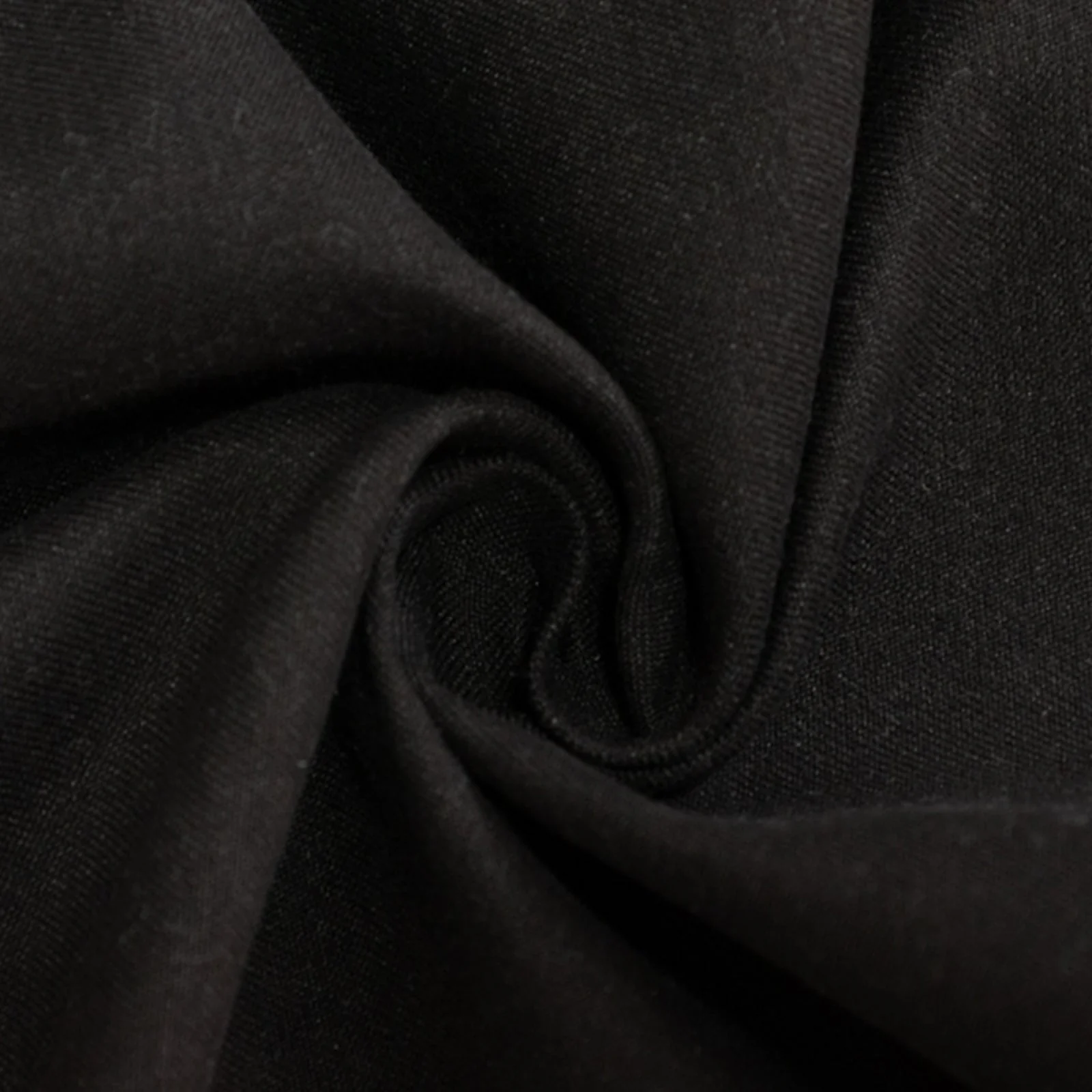 Cotton Blend Rectangle Tablecloth 90"x156" Black with Seamless Wrinkle-Resistant Finish Table Cover - Image 9
