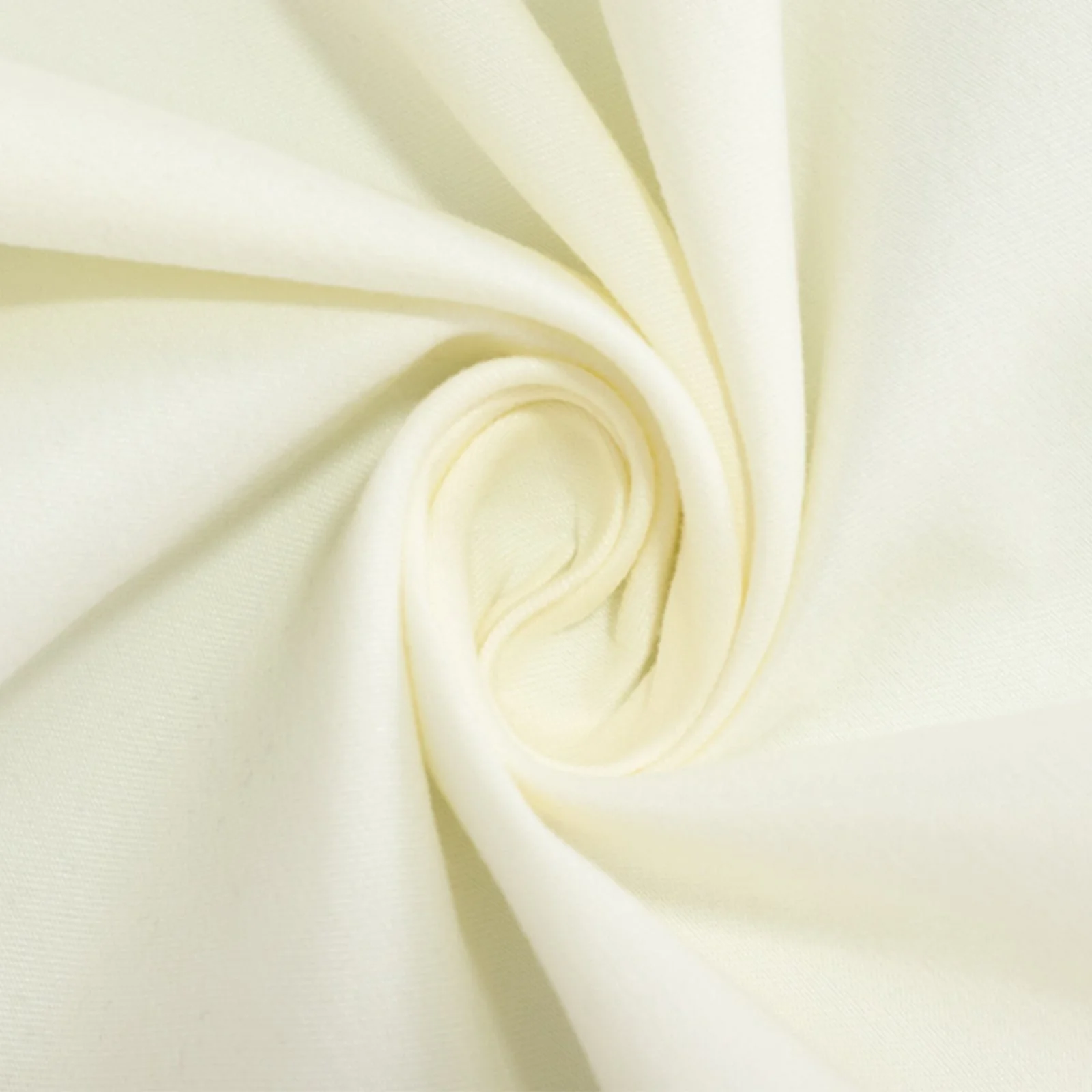 Cotton Blend Round Tablecloth 108" Ivory - Wrinkle-Resistant Finish Table Cover - Image 8