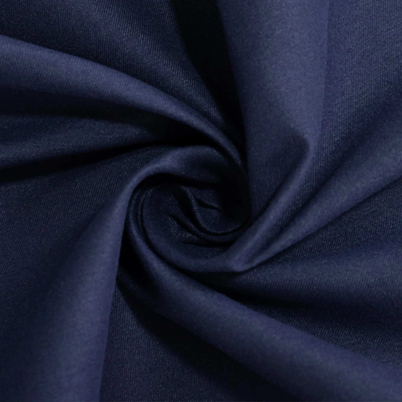 Cotton Blend Round Tablecloth 108" Navy Blue - Wrinkle-Resistant Finish Table Cover - Image 8