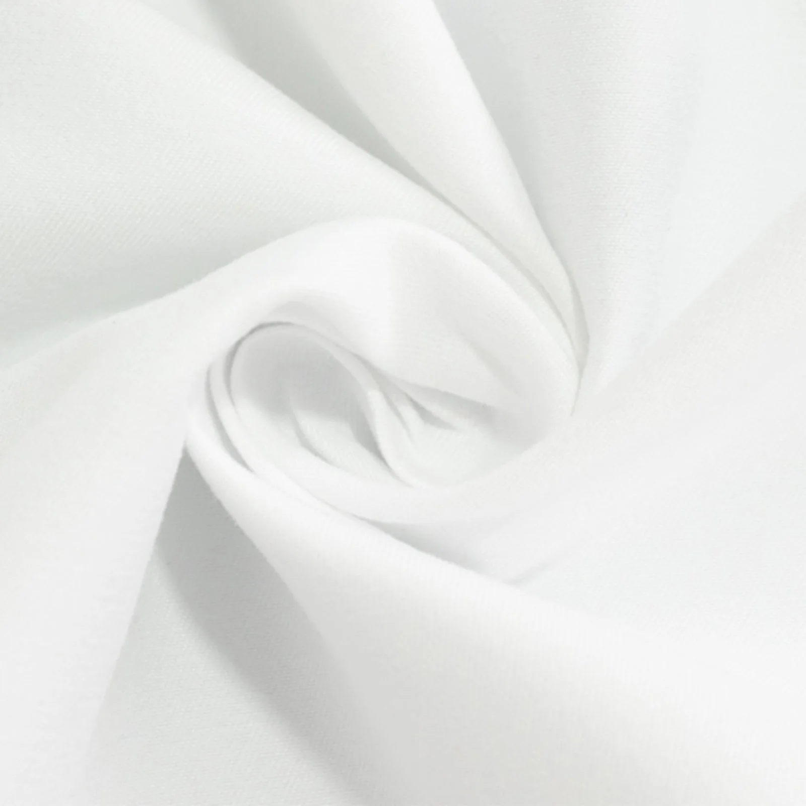 Cotton Blend Round Tablecloth 108" White - Wrinkle-Resistant Finish Table Cover for Weddings and Events - Image 7