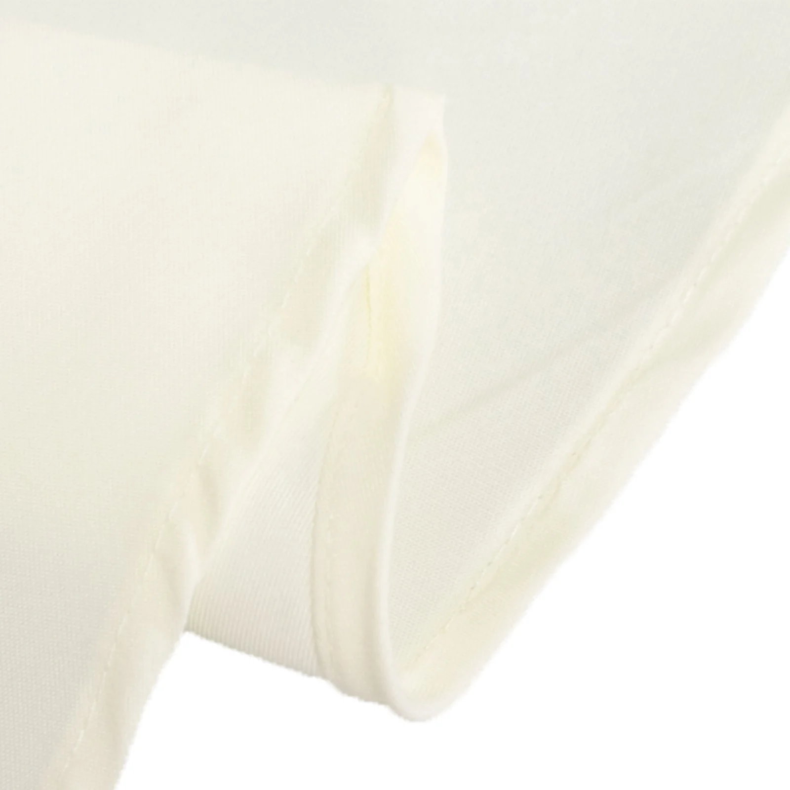 Cotton Blend Round Tablecloth 70" Ivory with Wrinkle-Resistant Fabric - Durable and Stylish Table Cover - Image 6