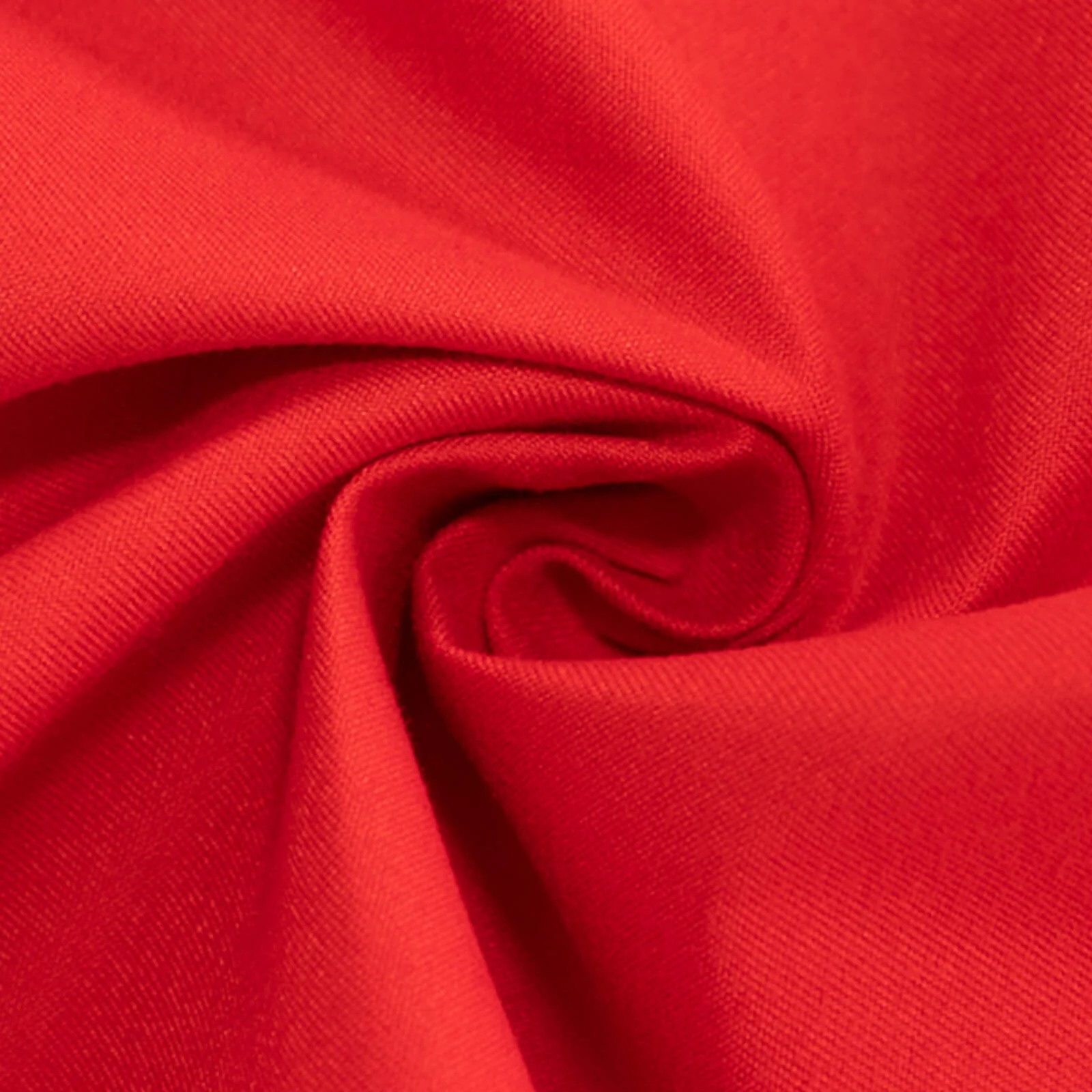 Cotton Blend Square Tablecloth 54"x54" Red - Wrinkle-Resistant and Durable Table Topper - Image 10