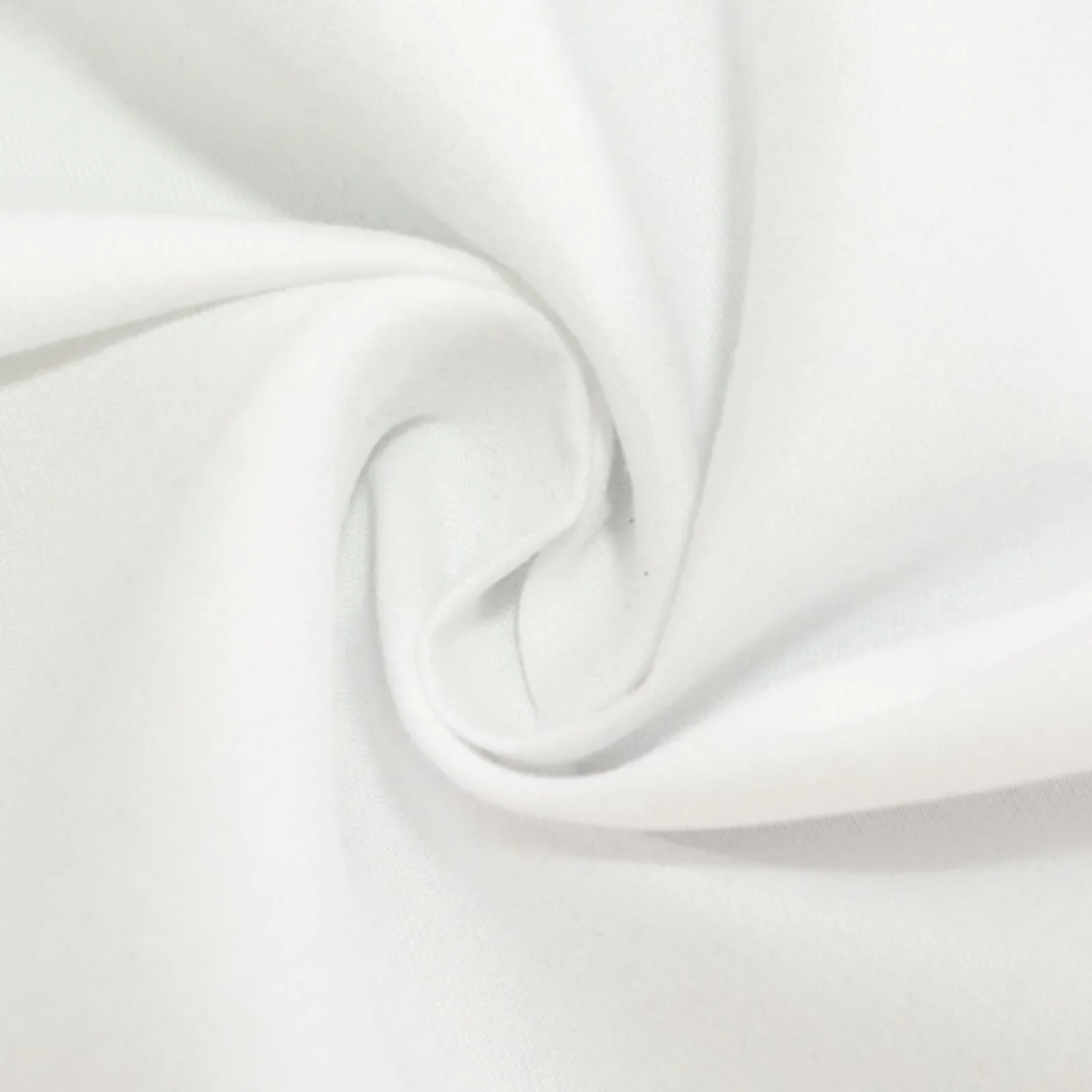 Cotton Blend Square Tablecloth 54"x54" White - Wrinkle-Resistant and Durable Table Cover - Image 7
