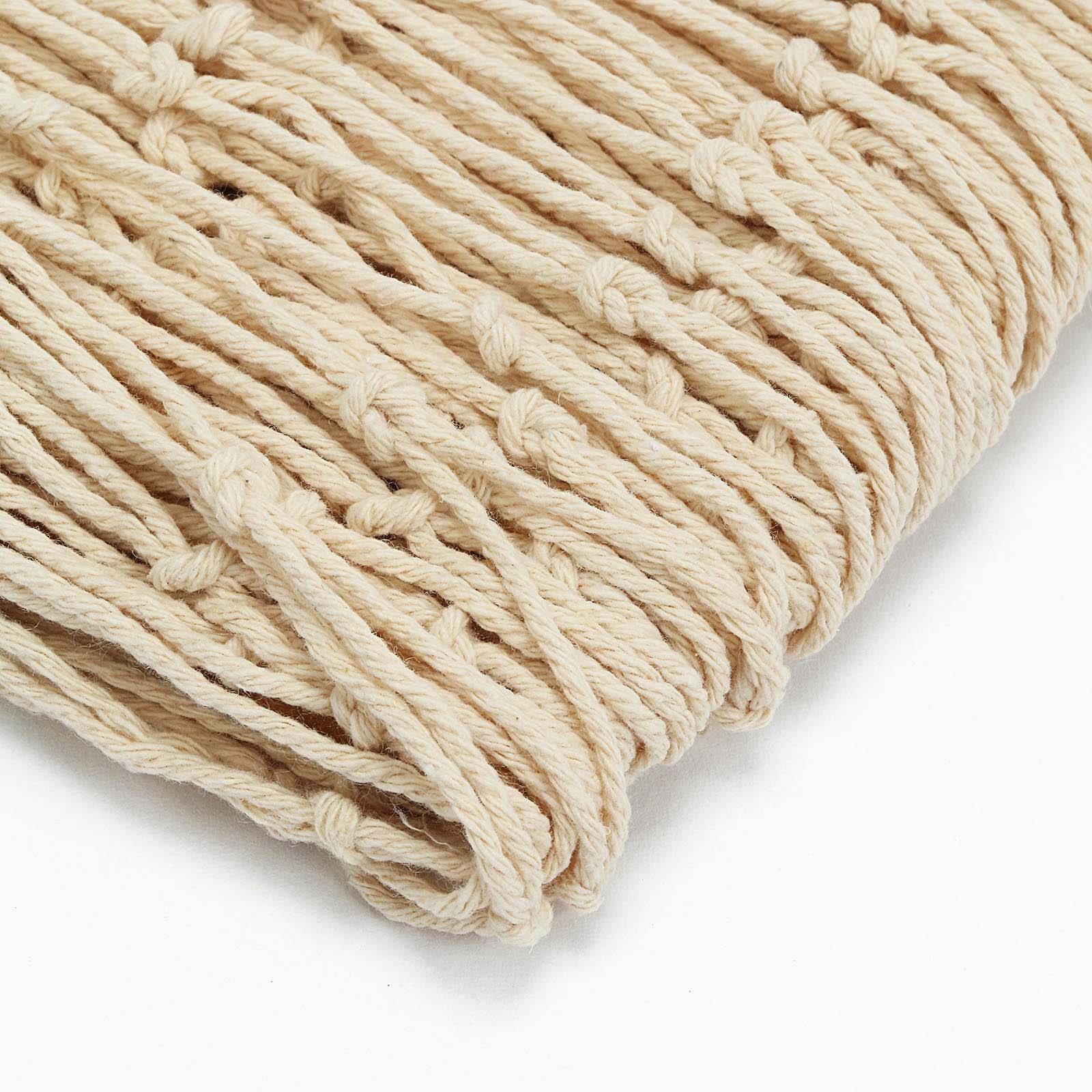 Cotton Fish Net 5ftx5ft Natural - Decorative Mesh With Ties for Coastal Themes & Crafts - Image 11