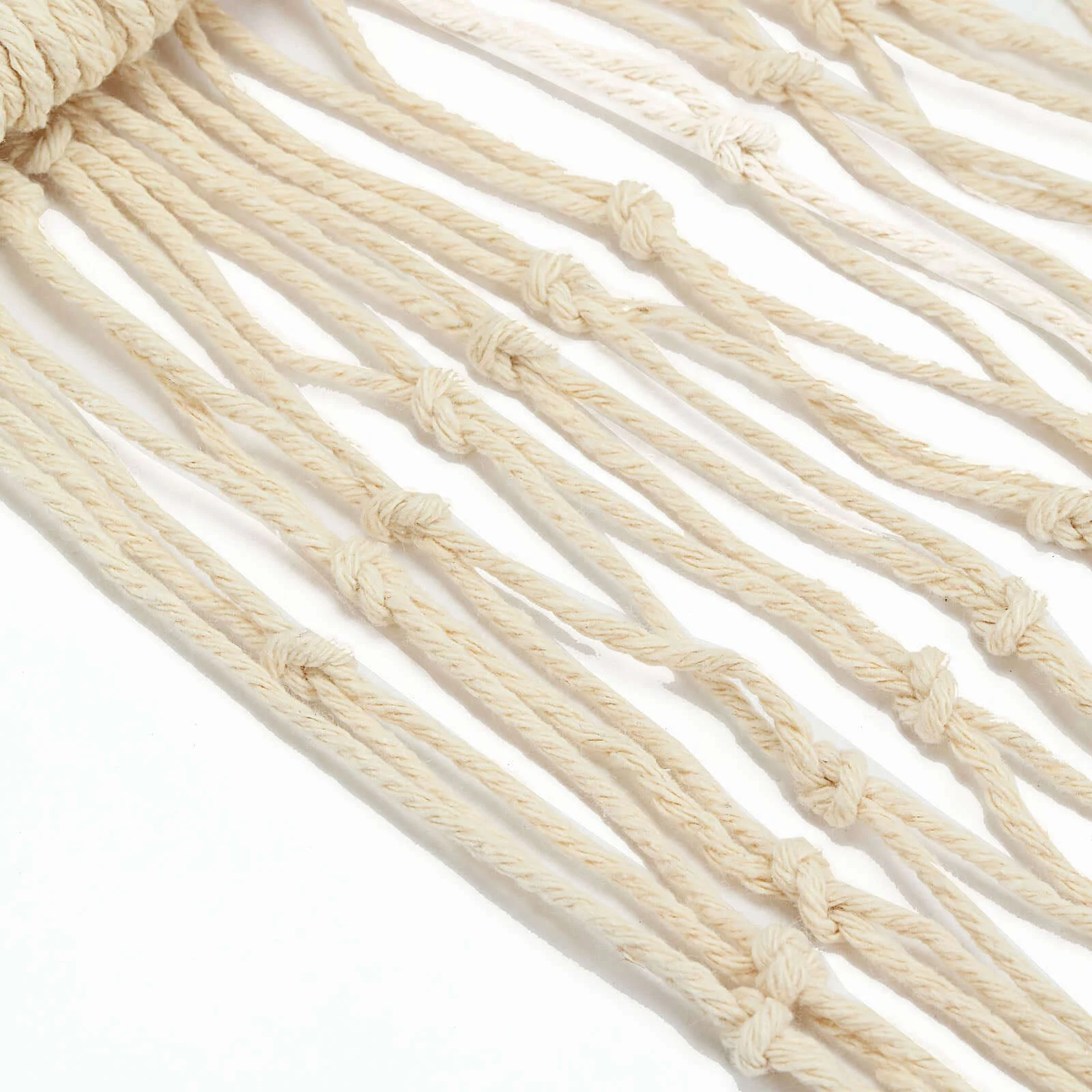 Cotton Fish Net 5ftx5ft Natural - Decorative Mesh With Ties for Coastal Themes & Crafts - Image 12