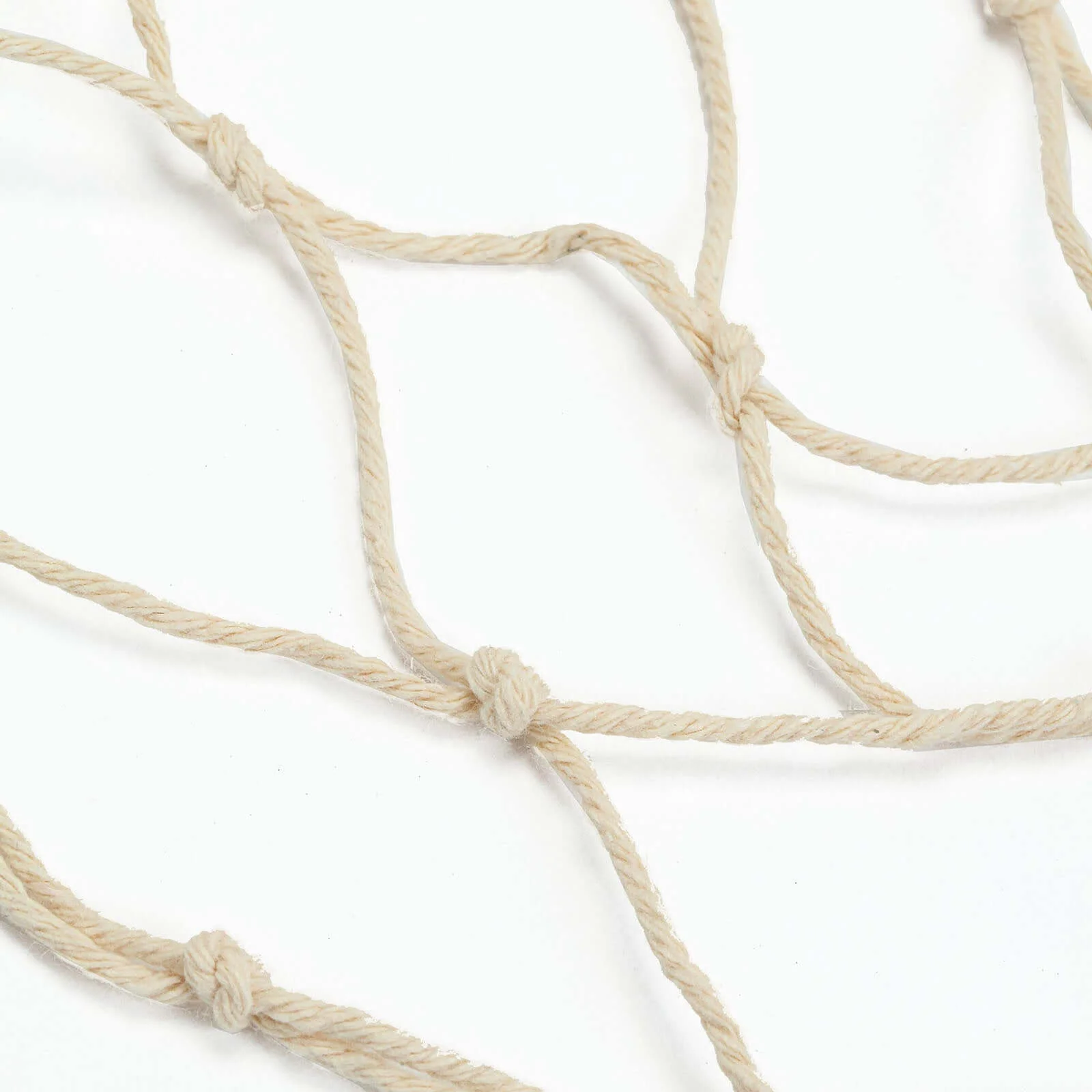 Cotton Fish Net 5ftx5ft Natural - Decorative Mesh With Ties for Coastal Themes & Crafts - Image 13