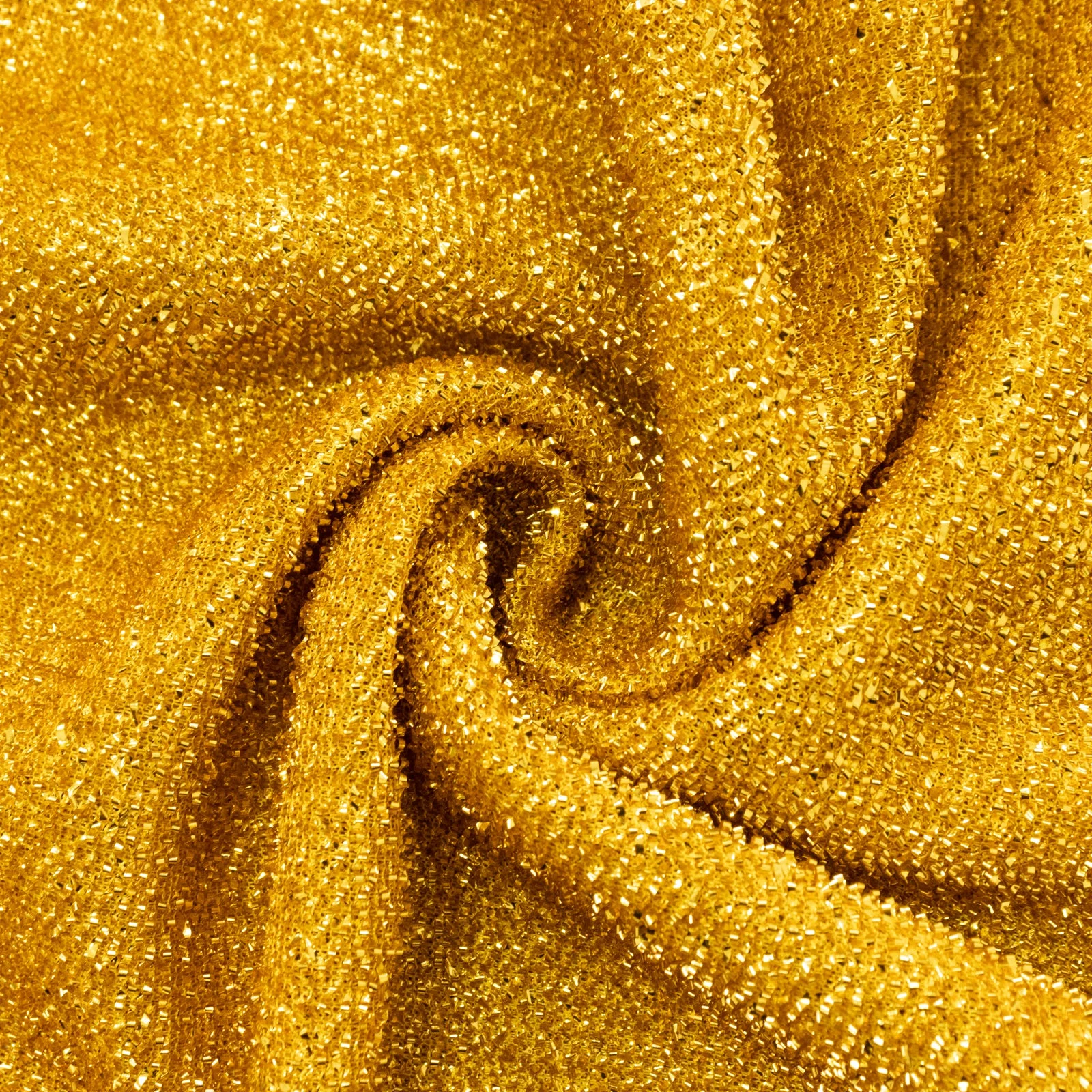 Crescent Moon Shimmer Arch Cover Tinsel Spandex – Gold, Fitted Sparkly Backdrop Stand Cover – 6.5ft - Image 4