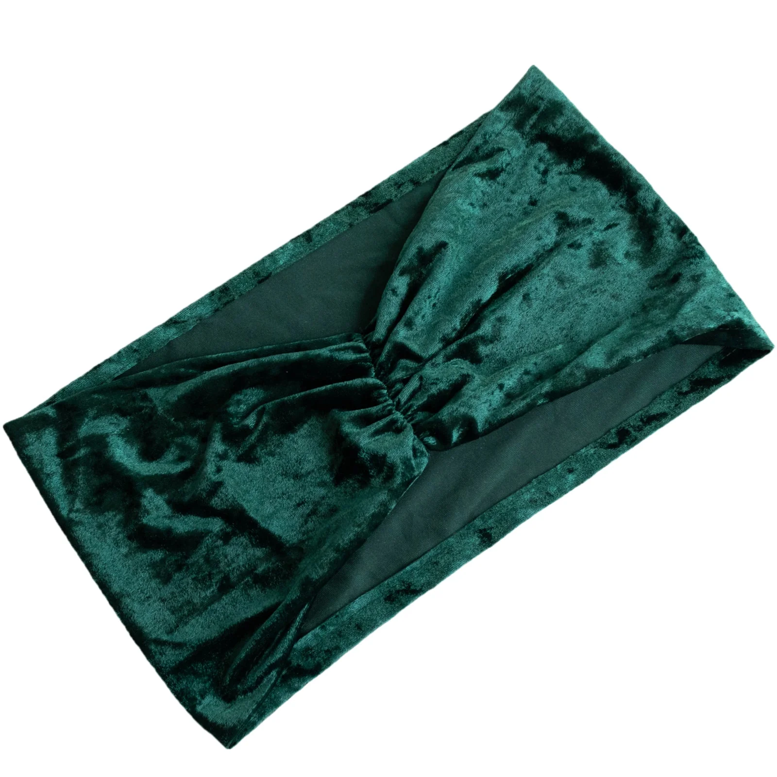 5 Pack Crushed Velvet Chair Sashes Hunter Emerald Green, Wide Ruffle Style Textured Decorative Chair Bands - 8"x15" - Image 7