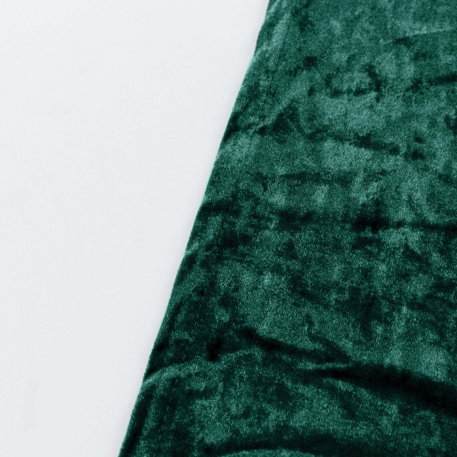 Crushed Velvet Stretch Rectangular Table Cover 6ft Hunter Emerald Green - Wrinkle-Free Tablecloth - Image 8