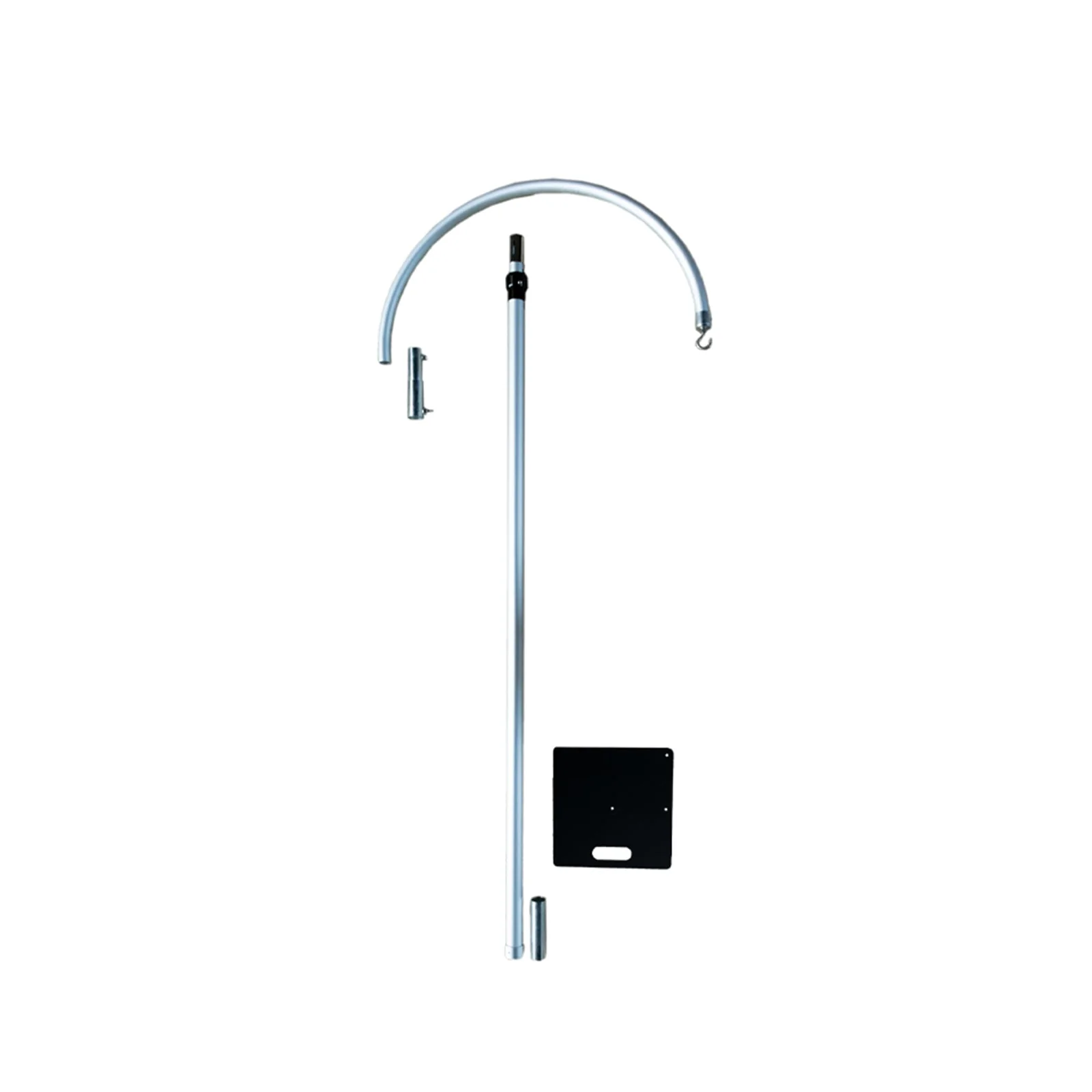 Curved Aluminum Chandelier Hanger and Coupler - Image 13