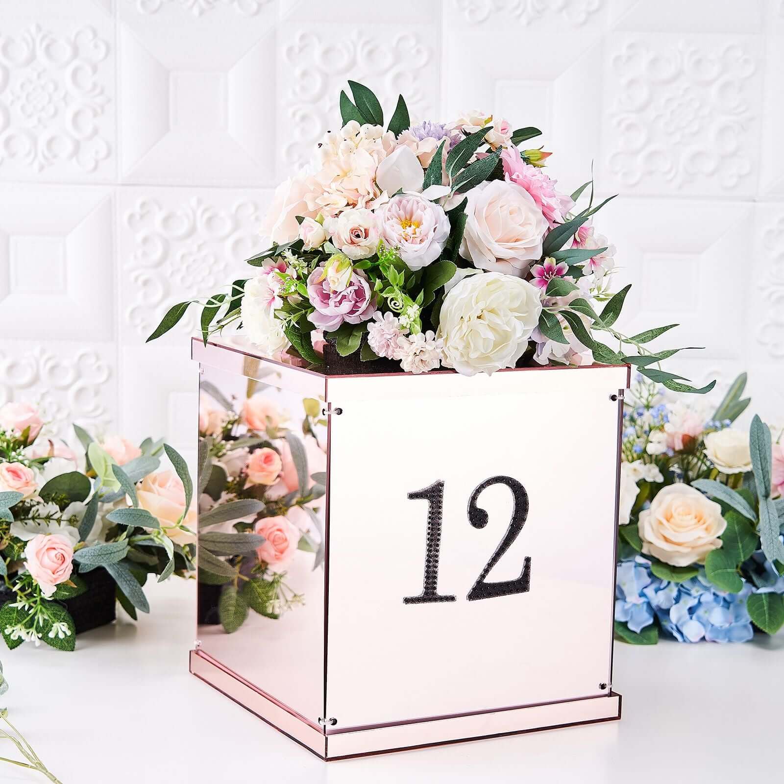Decorative Rhinestone Number "2" Stickers 4", Black Glitter Adhesive Craft Numbers - DIY Sparkle Embellishments - Image 10