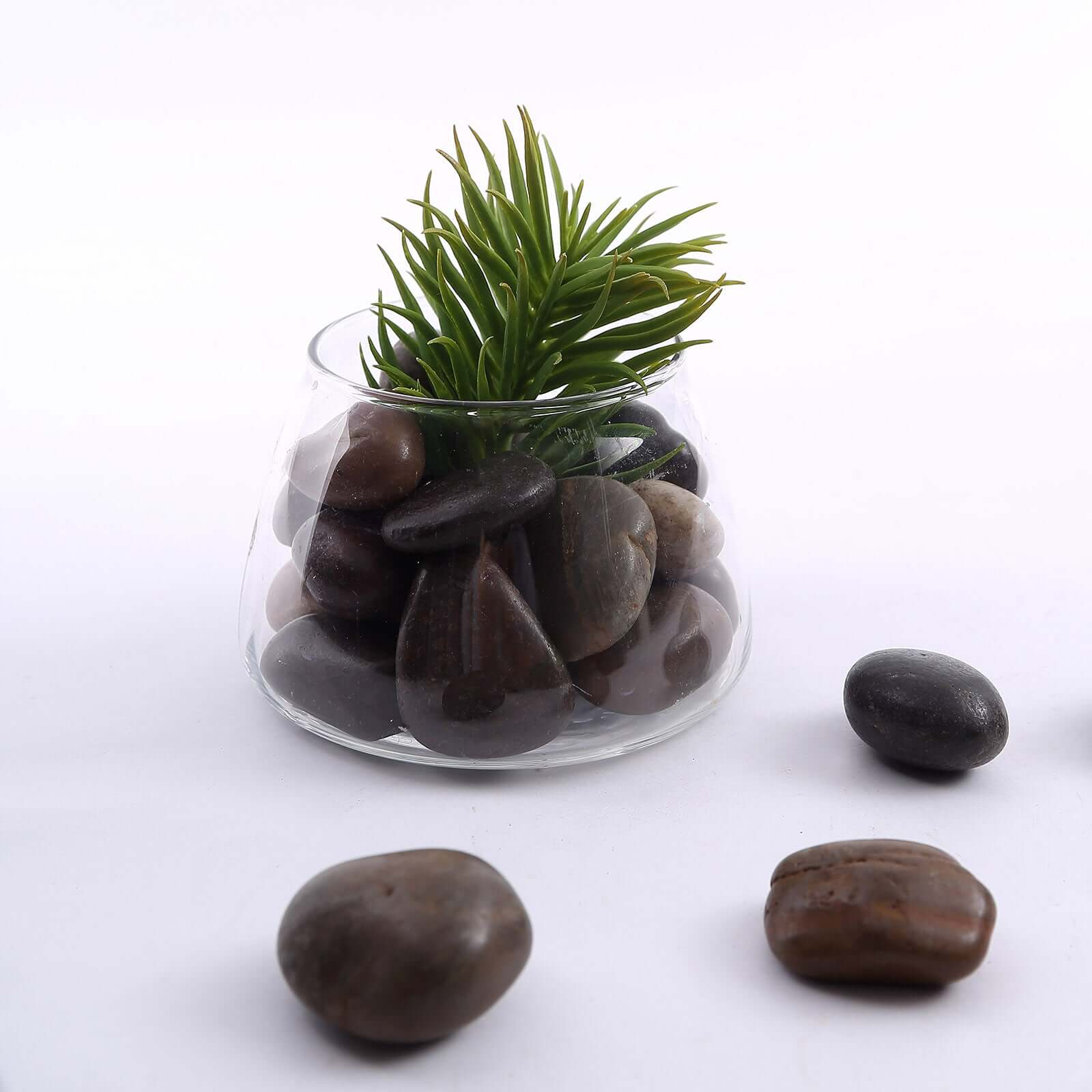 Decorative Stones Polished Natural Assorted Design 2Lb - Perfect Vase Fillers, Landscaping Rocks, and Aquarium Gravels - Image 13