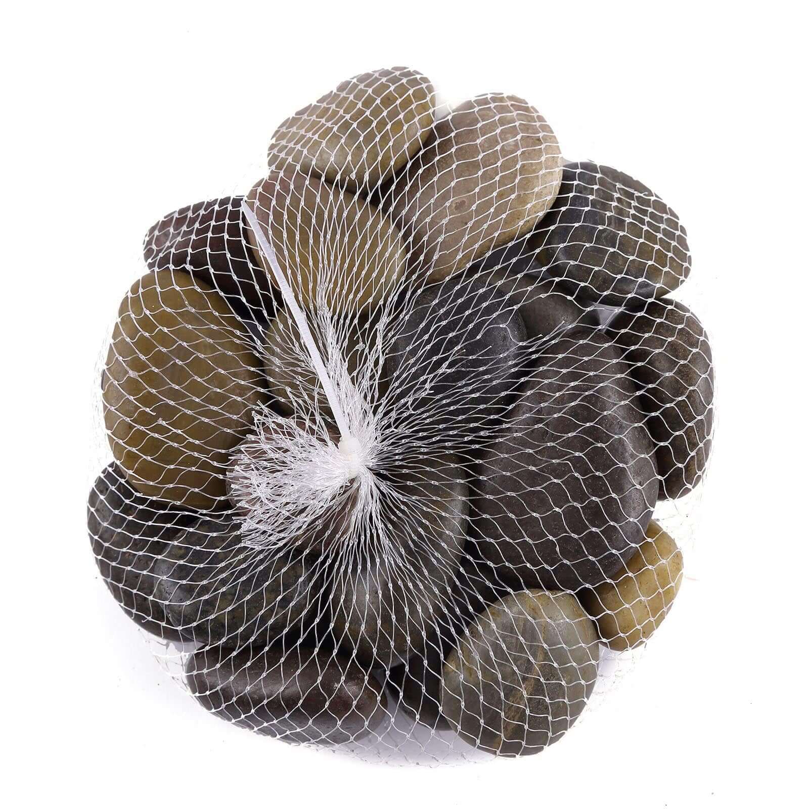 Decorative Stones Polished Natural Assorted Design 2Lb - Perfect Vase Fillers, Landscaping Rocks, and Aquarium Gravels - Image 14