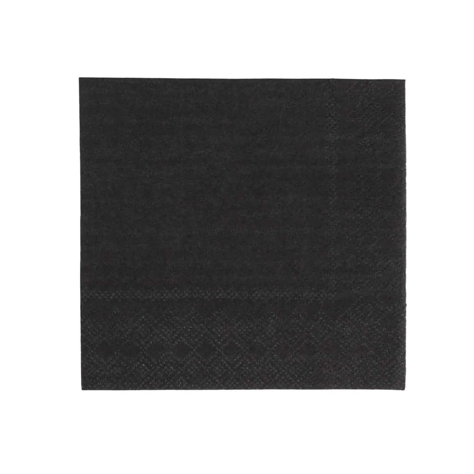 50-Pack Paper Beverage Napkins 2 Ply Black 5"x5" - Soft Disposable Cocktail Napkins 18GSM - Image 7