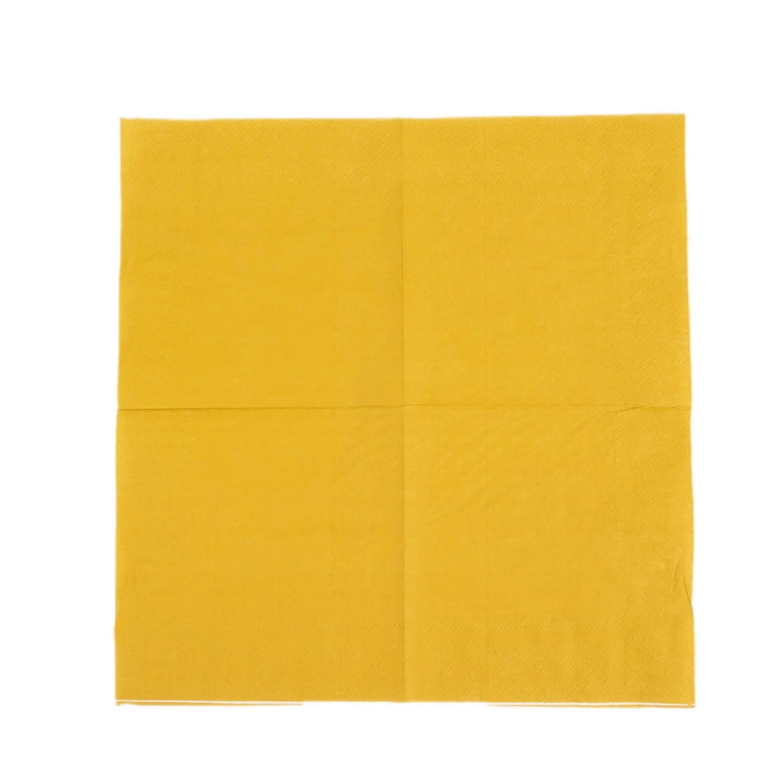 50-Pack Paper Beverage Napkins 2 Ply Gold 5"x5" - Soft Disposable Cocktail Napkins 18GSM - Image 10