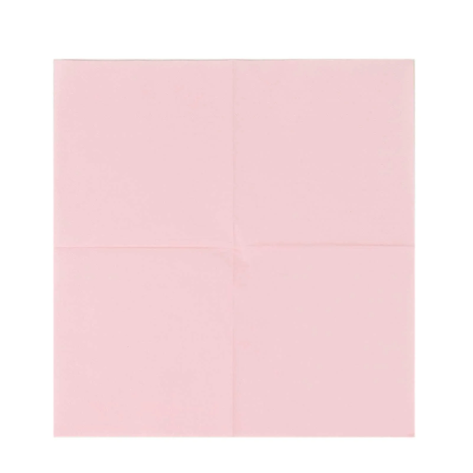 50-Pack Paper Beverage Napkins 2 Ply Pink 5"x5" - Soft Disposable Cocktail Napkins 18GSM - Image 8