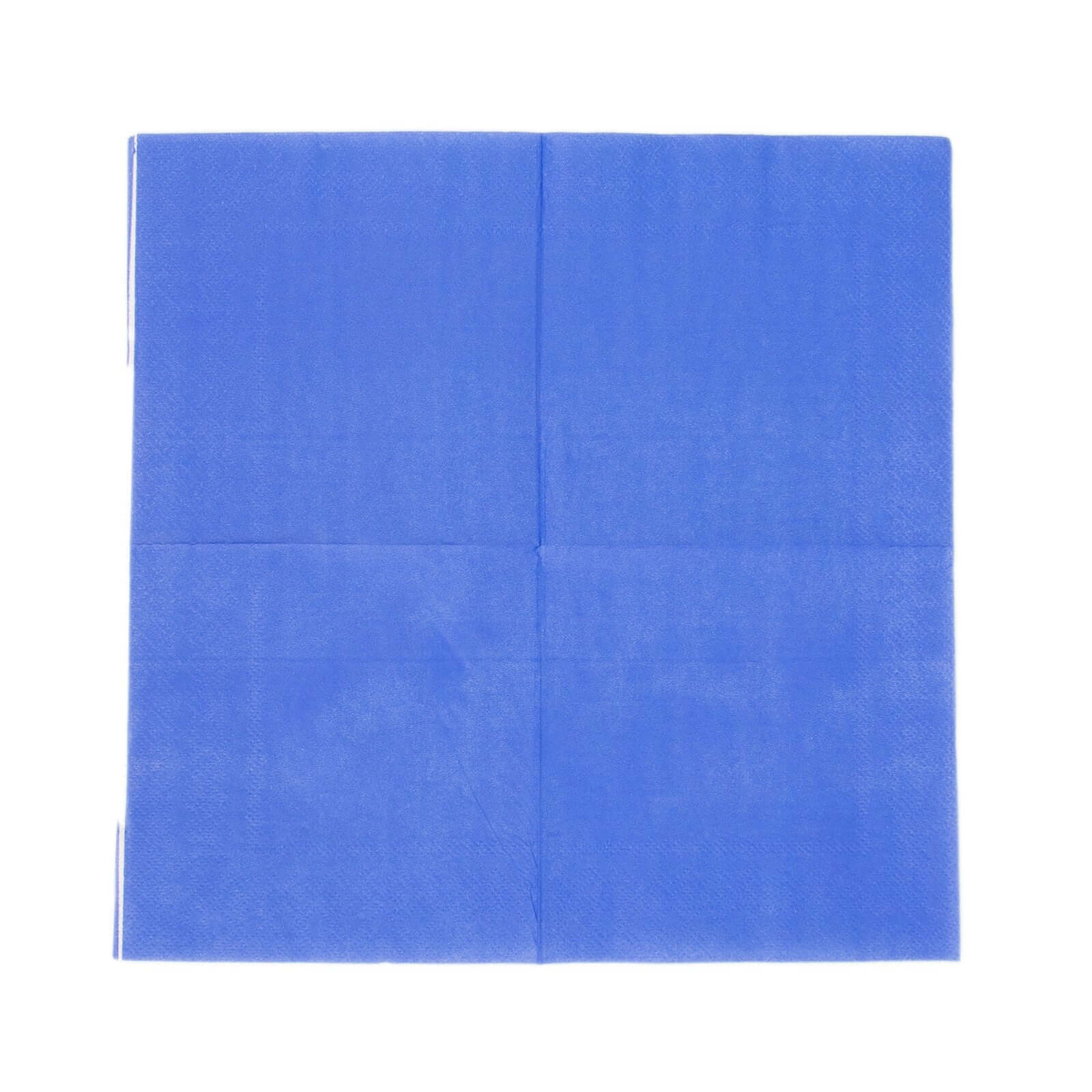 50-Pack Paper Beverage Napkins 2 Ply Royal Blue 5"x5" - Soft Disposable Cocktail Napkins 18GSM - Image 7
