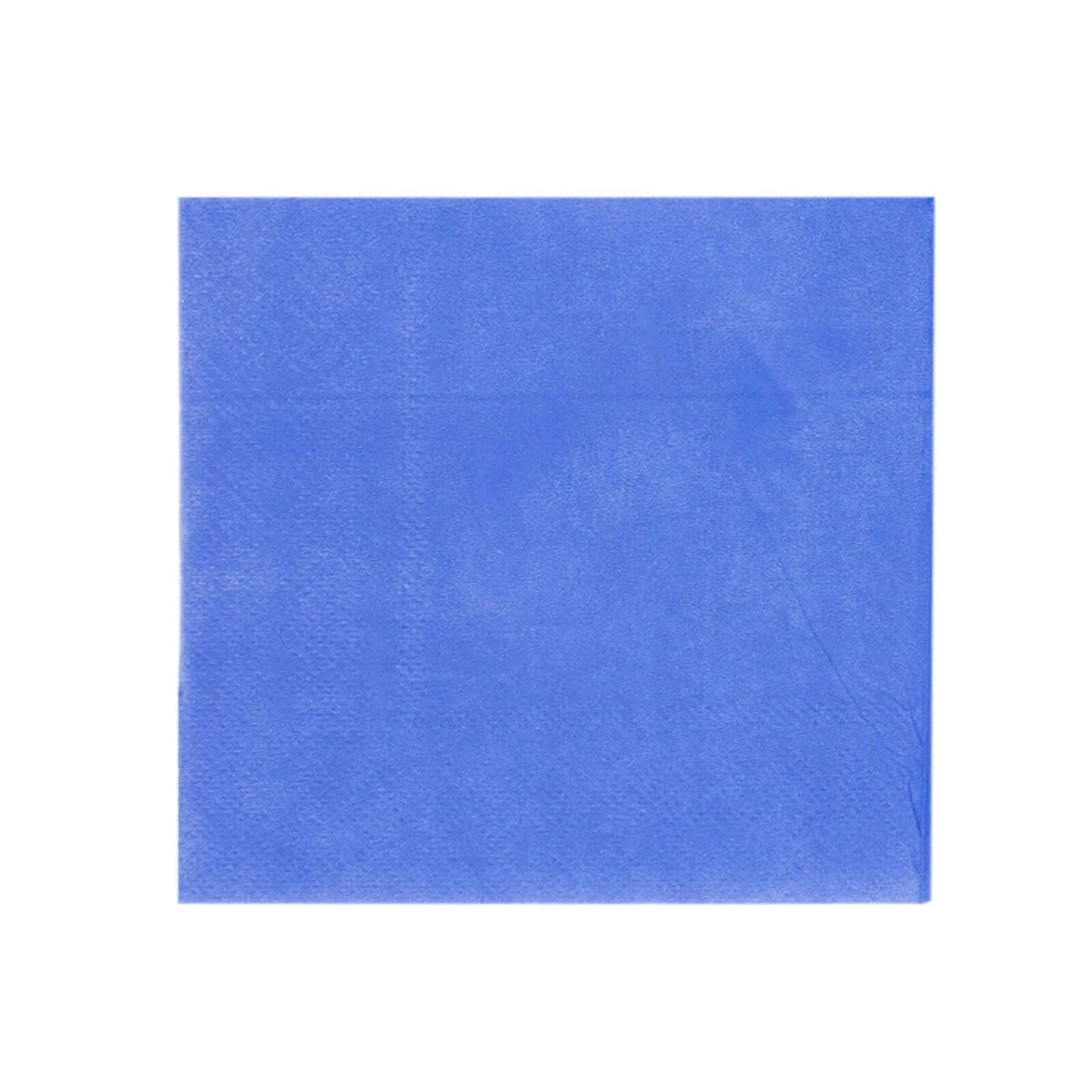 50-Pack Paper Beverage Napkins 2 Ply Royal Blue 5"x5" - Soft Disposable Cocktail Napkins 18GSM - Image 8