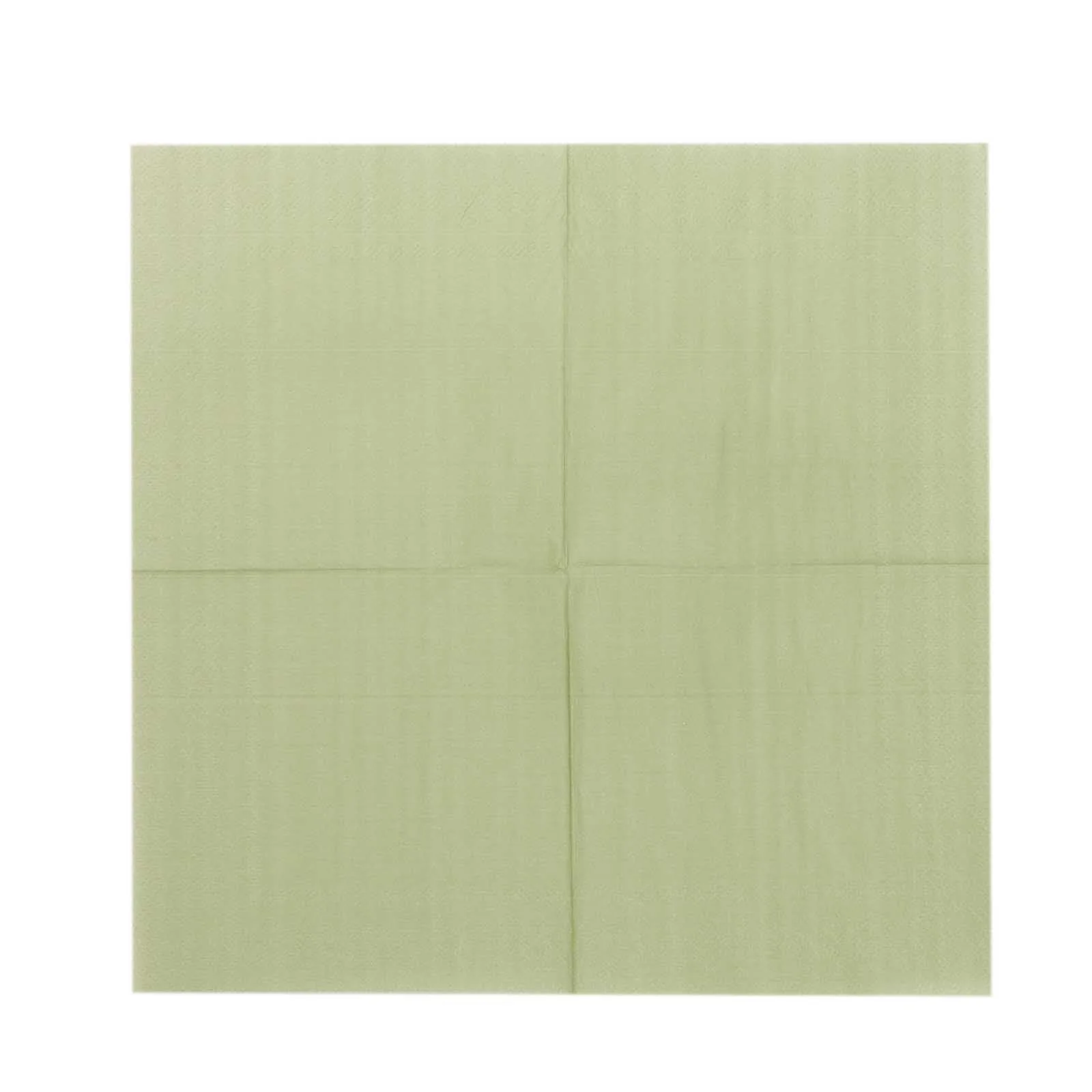 50-Pack Paper Beverage Napkins 2 Ply Sage Green 5"x5" - Soft Disposable Cocktail Napkins 18GSM - Image 7